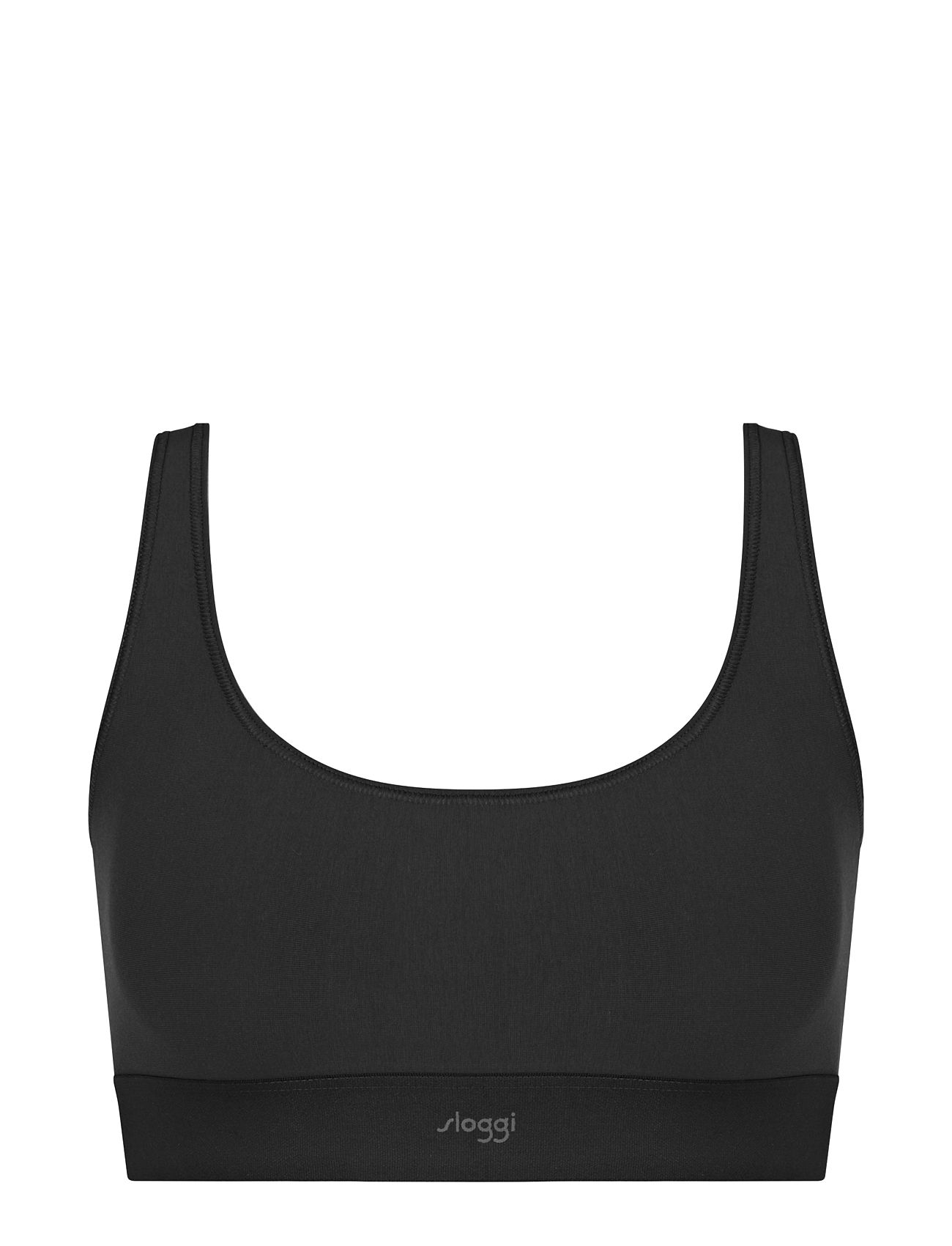 Sloggi Ever Ease Top Lingerie Bras & Tops Soft Bras Tank Top Bras Black Sloggi