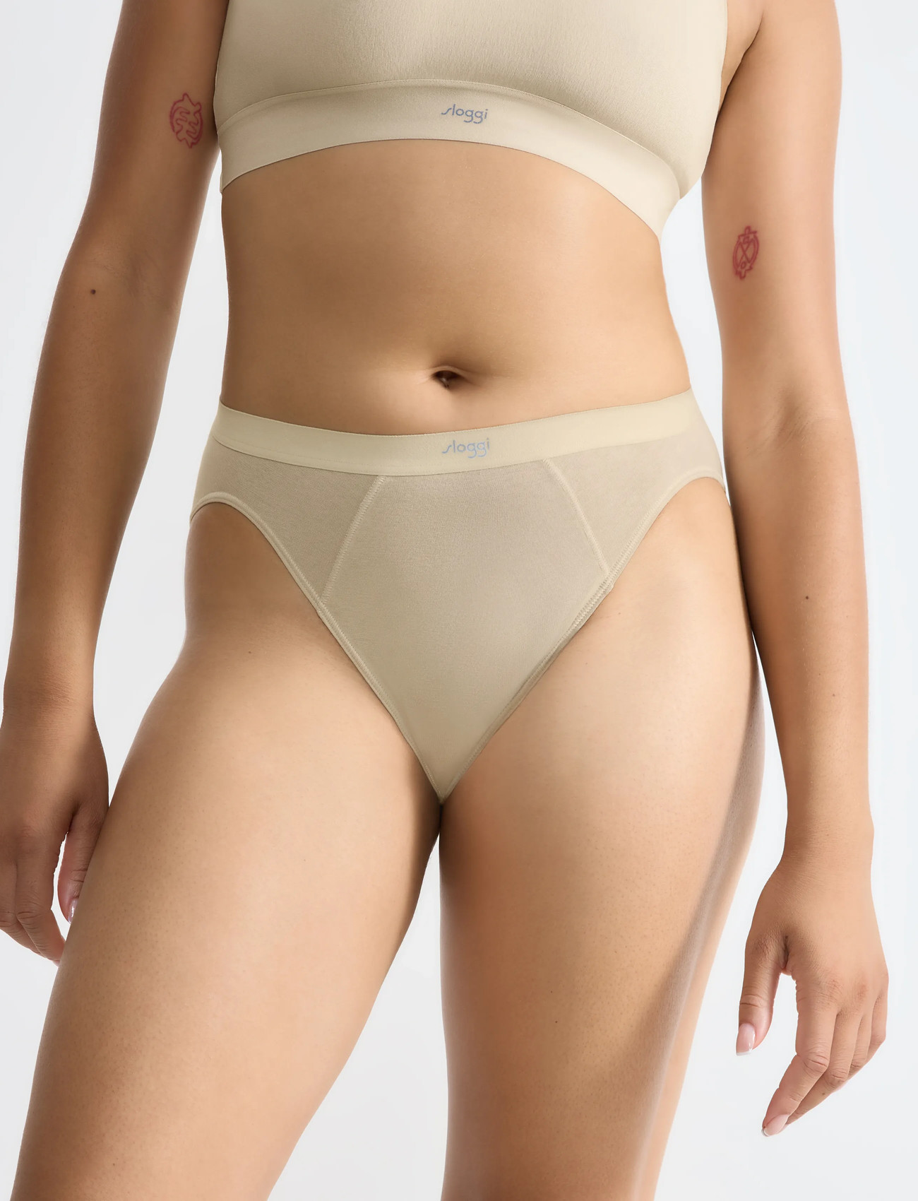sloggi Sloggi Ever Ease Tai, S, Beige, Trusser > Trusser, Dame