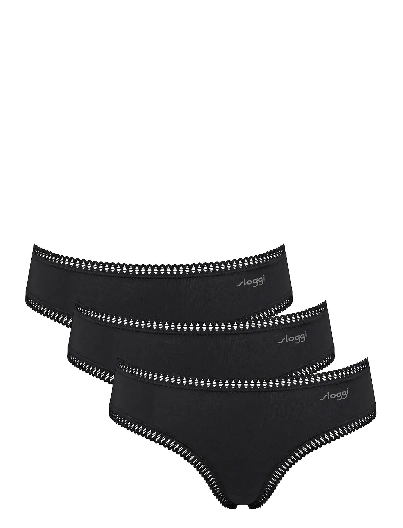 Sloggi Go Crush Hipster C3P Schwarz - XS - Damen