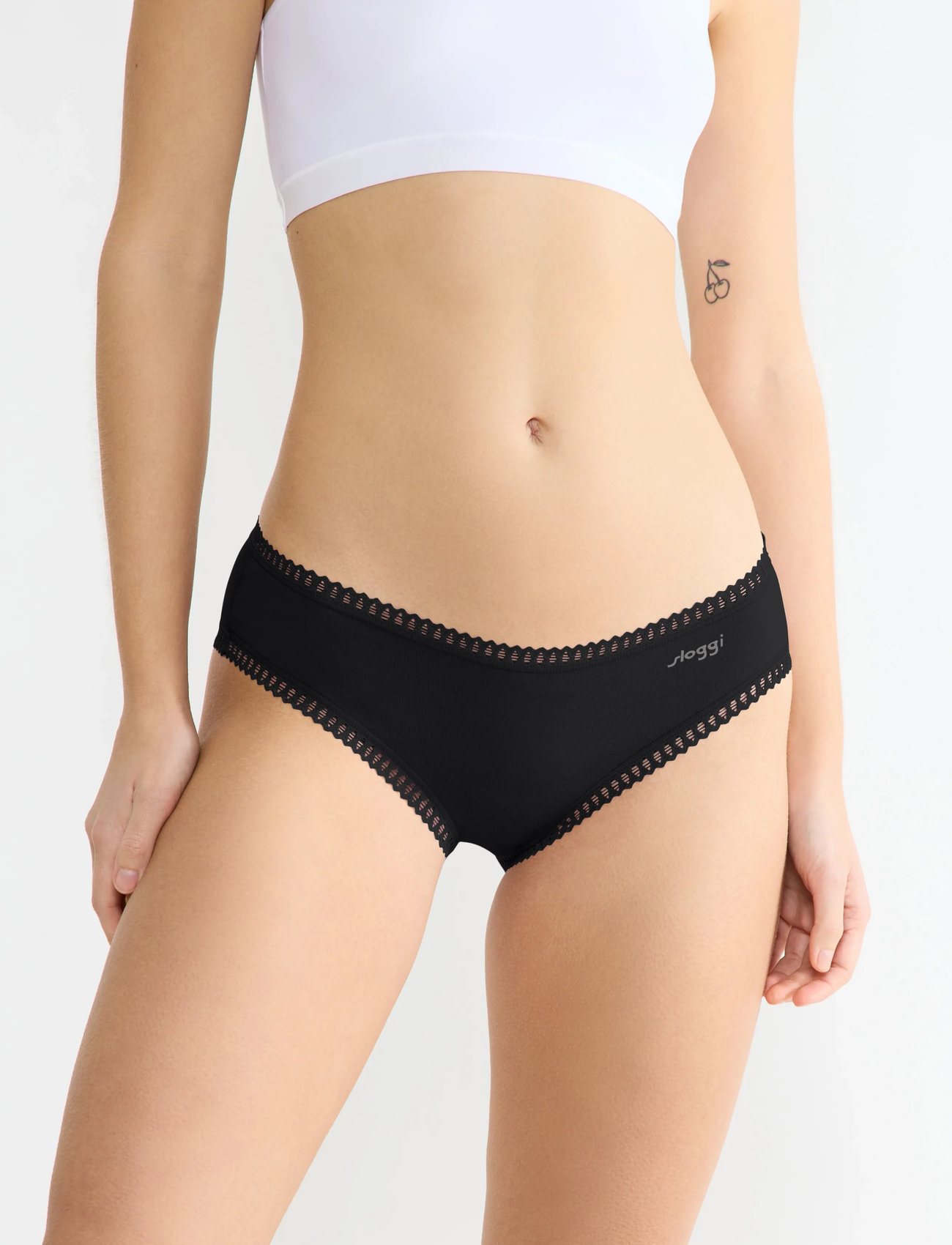 sloggi Sloggi Go Crush Hipster C3P, XS, Black, Trusser > Hipster & Boyshorts, Dame