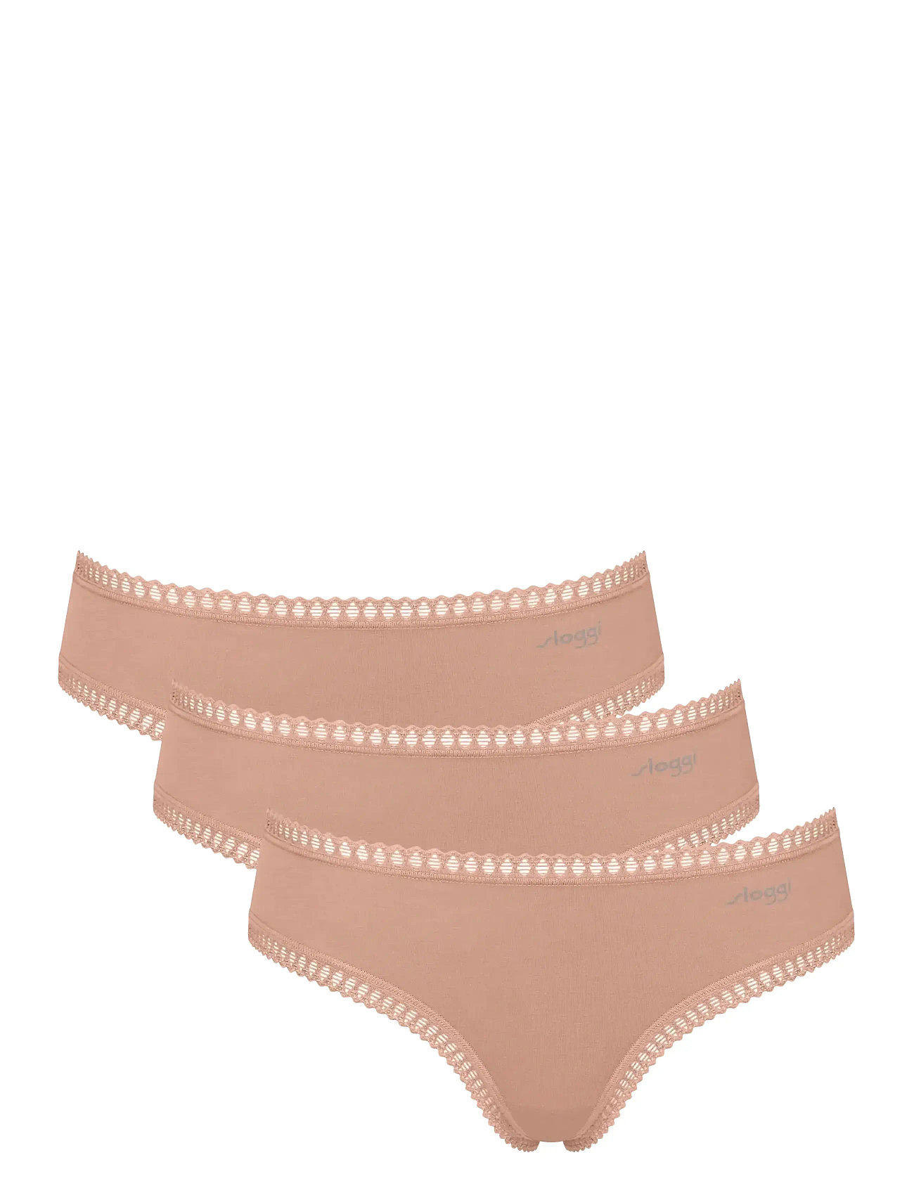 Sloggi Go Crush Hipster C3P Beige - XS - Damen