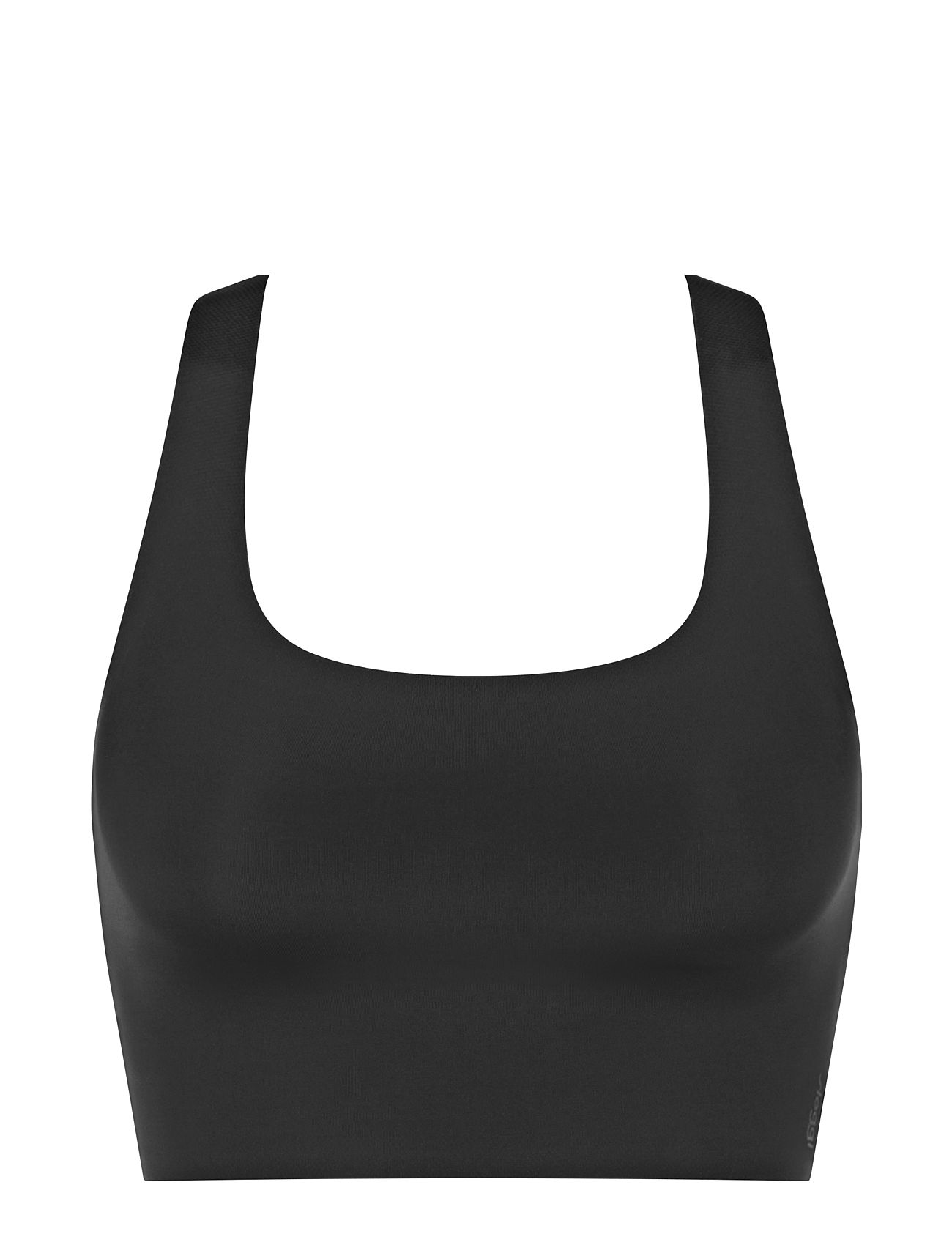 Sloggi Zero Feel 2.0 Racer Top Lingerie Bras & Tops Soft Bras Tank Top Bras Black Sloggi