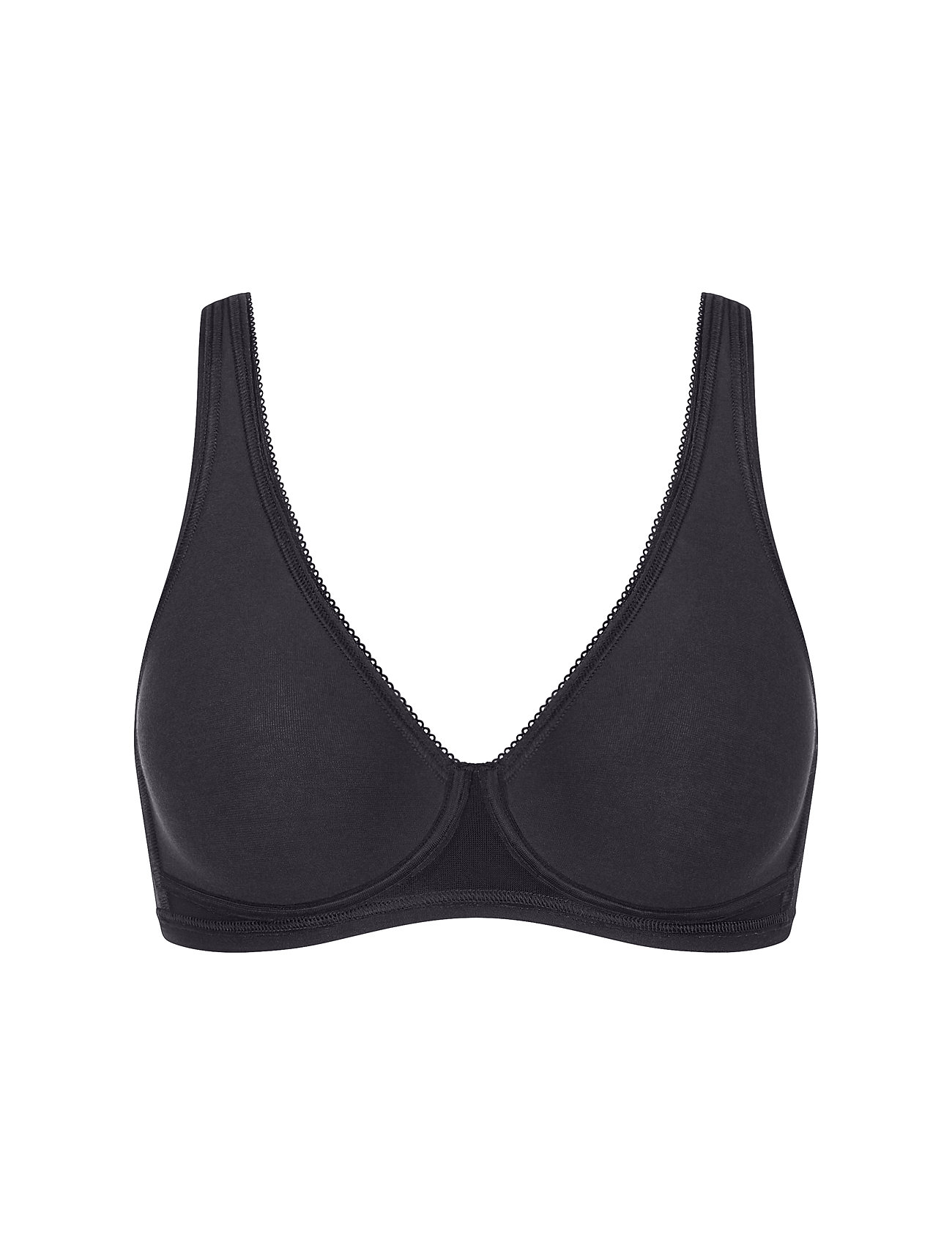 Sloggi Basic+ Soft Bra Lingerie Bras & Tops Soft Bras Bralette Black Sloggi