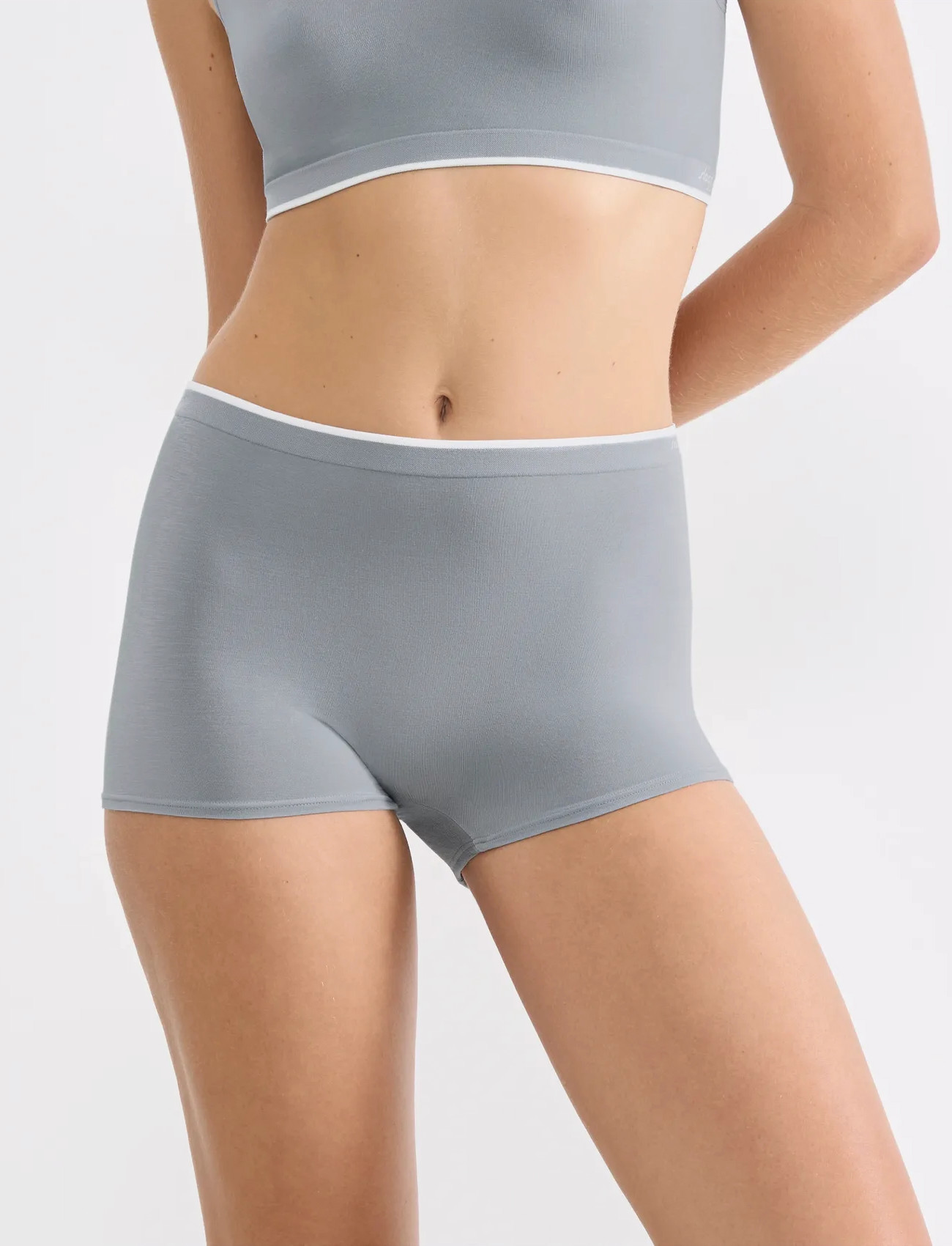 sloggi Sloggi Go Sense Short 2P, S, Grey, Trusser > Hipster & Boyshorts, Dame