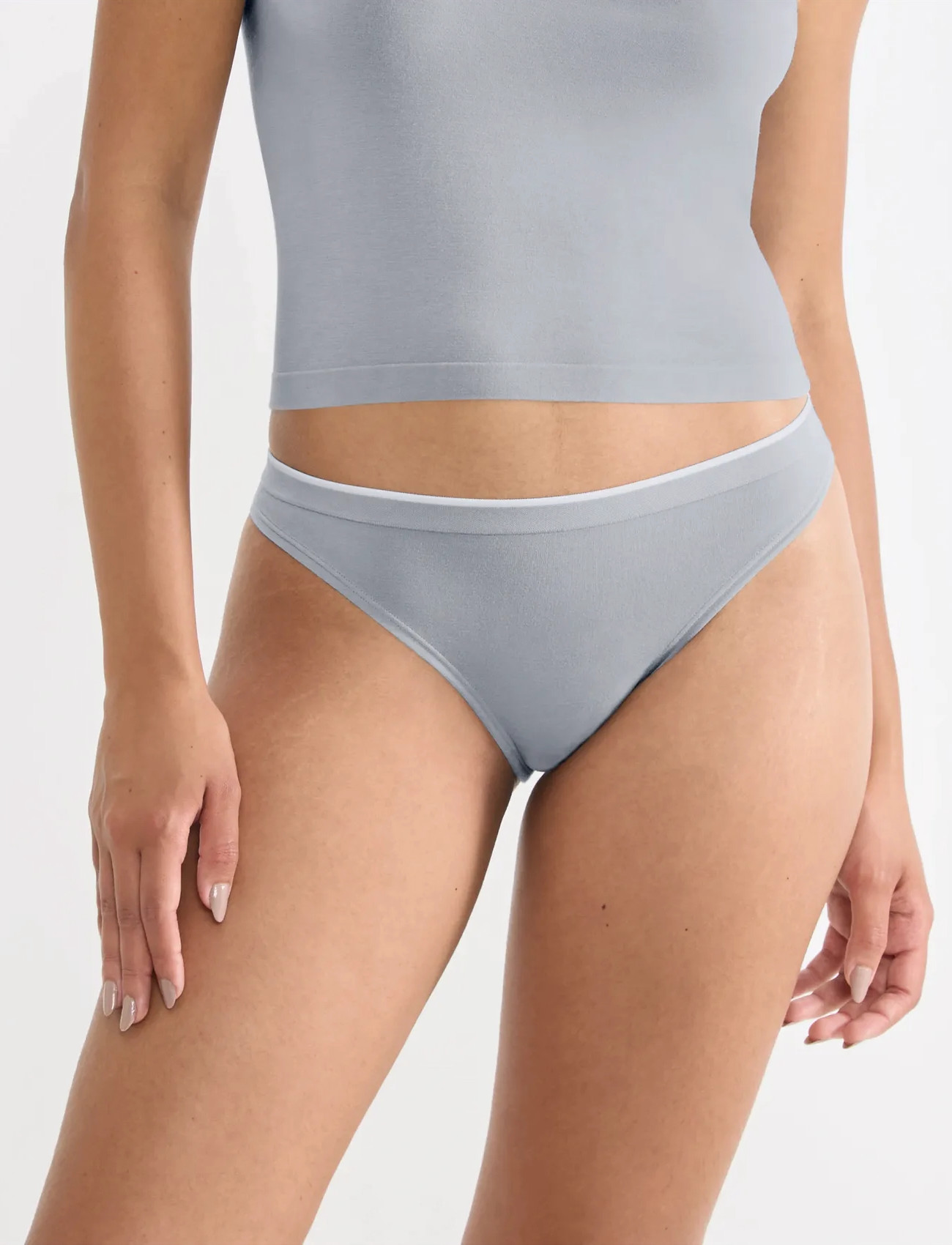 sloggi Sloggi Go Sense Tanga 2P, XL, Grey, Trusser > Trusser, Dame