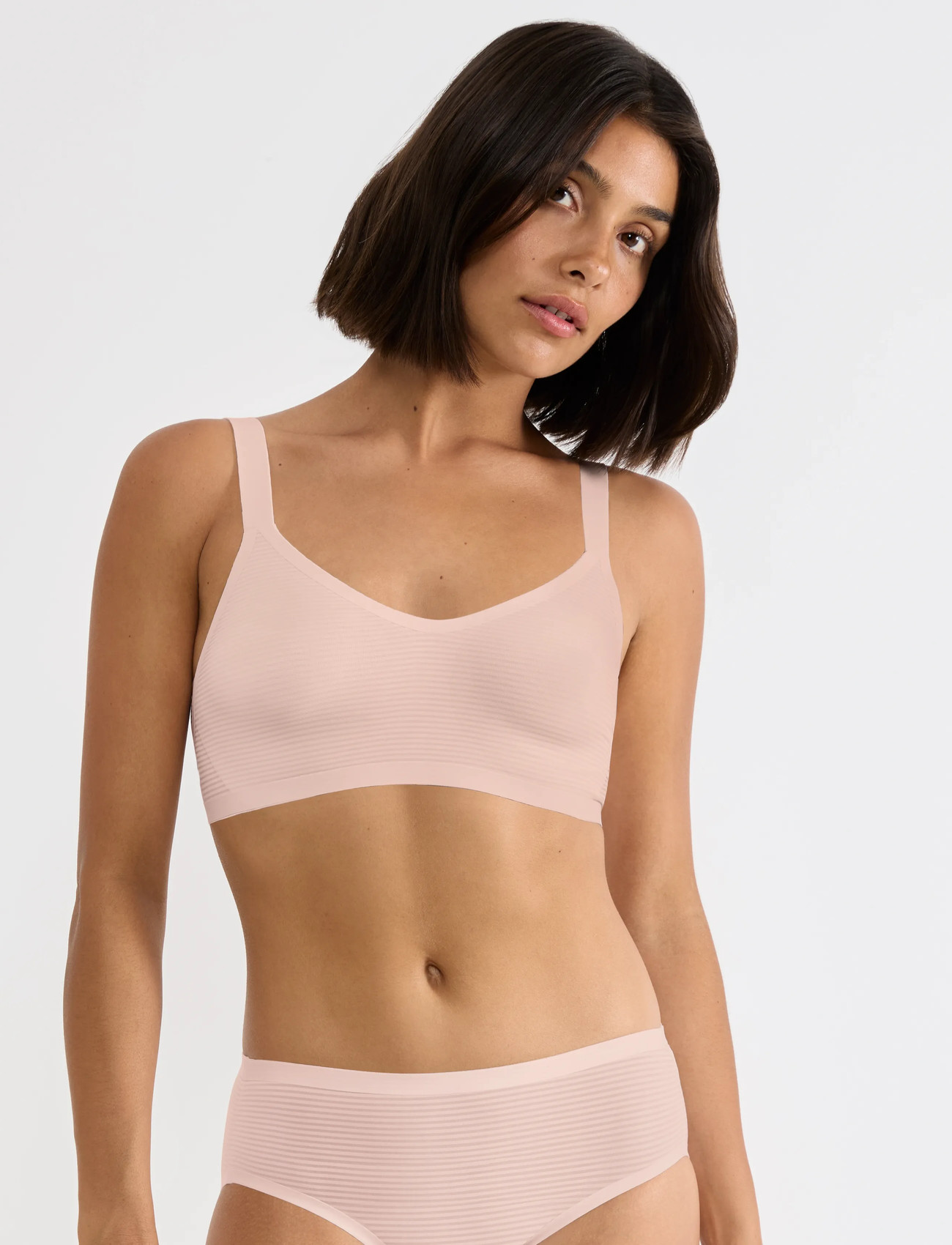 sloggi Sloggi Zero Feel Air Bralette, L, Pink, Bløde Bh'Er > Bralette, Dame