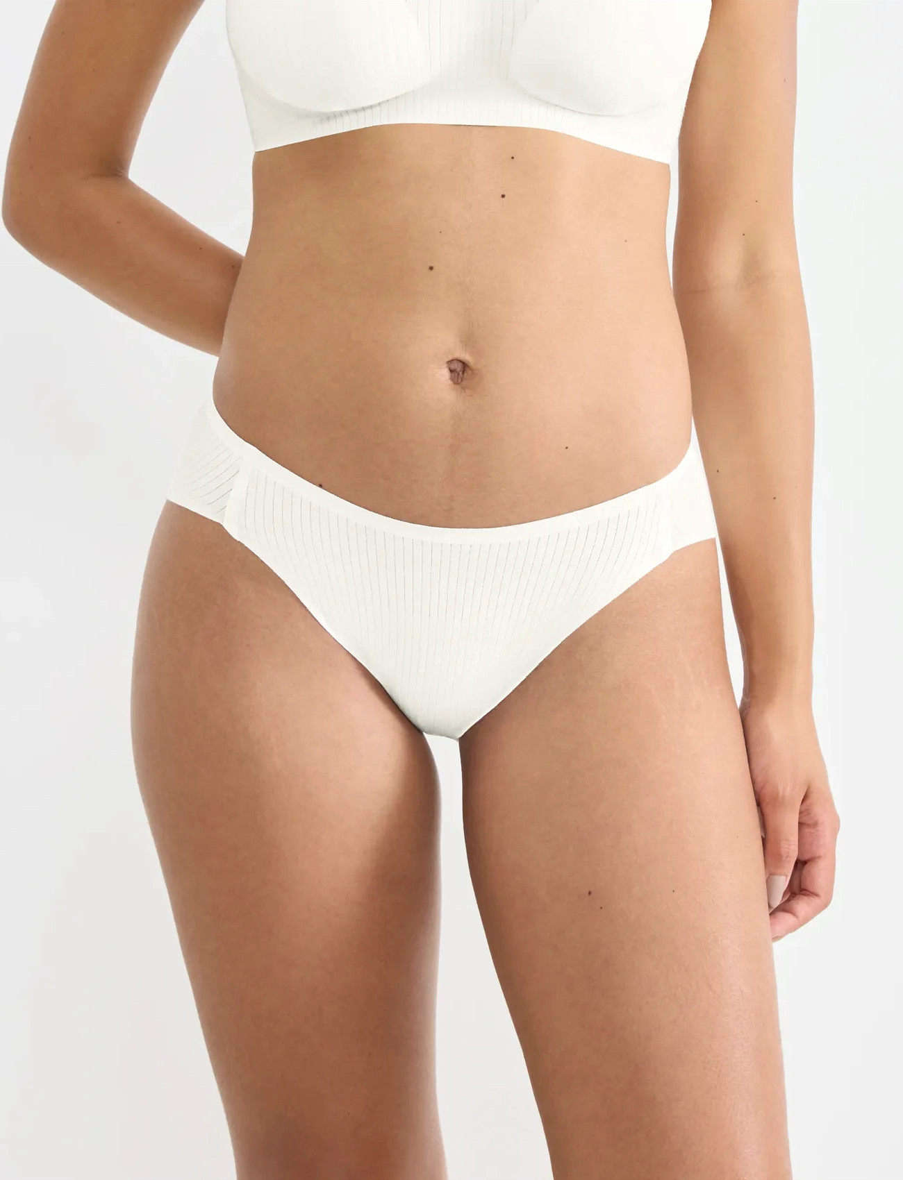 sloggi Sloggi Zero Feel Pure High Leg, L, Cream, Trusser > Trusser, Dame
