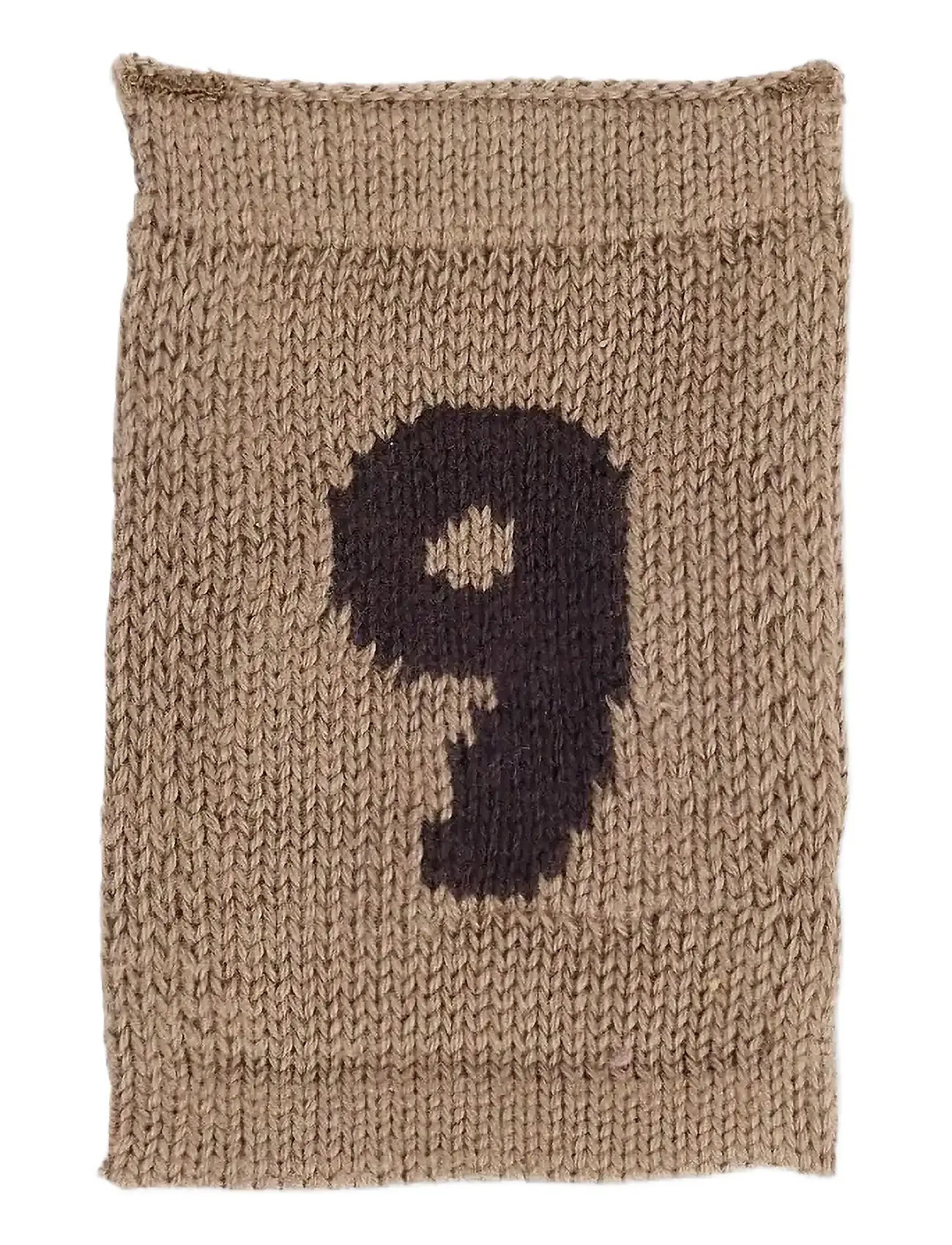 Smallstuff Knitted Flag, 9, Nature, One Size, Beige, Børneindretning > Dekorationstilbehør-Detaljer, Børn