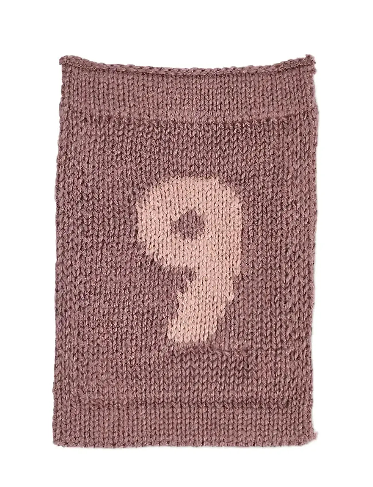 Smallstuff Knitted Flag, 9, Rose, One Size, Pink, Børneindretning > Dekorationstilbehør-Detaljer, Børn