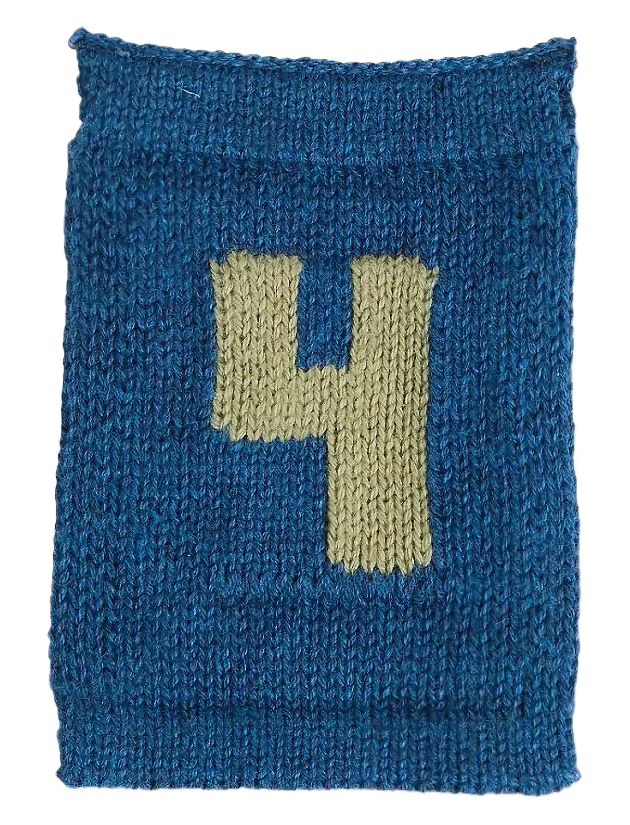 Smallstuff Knitted Flag, 4, Blue, One Size, Blue, Børneindretning > Dekorationstilbehør-Detaljer, Børn