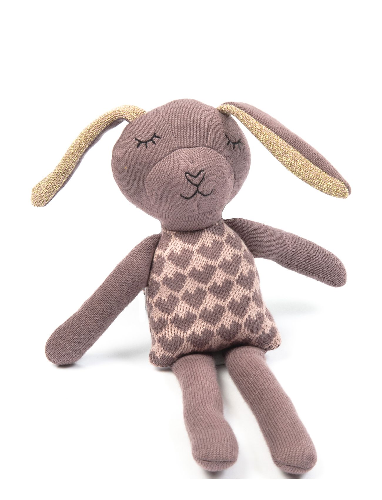 Activity Toy, Bianca The Powder Rabbit Toys Soft Toys Stuffed Animals Purple Smallstuff