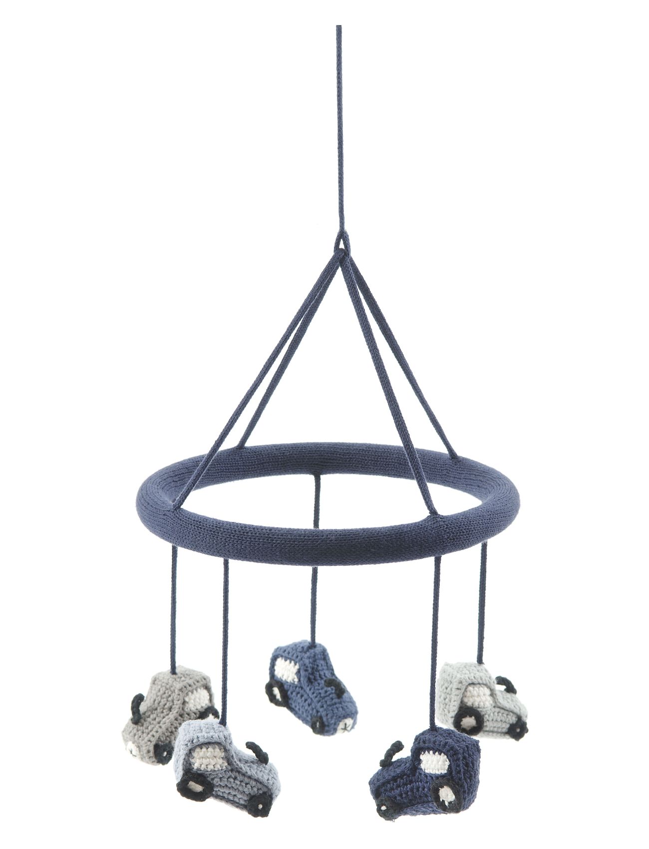 Hanging Mobile, Tractors, Grey/Blue Baby & Maternity Baby Sleep Mobile Clouds Blue Smallstuff