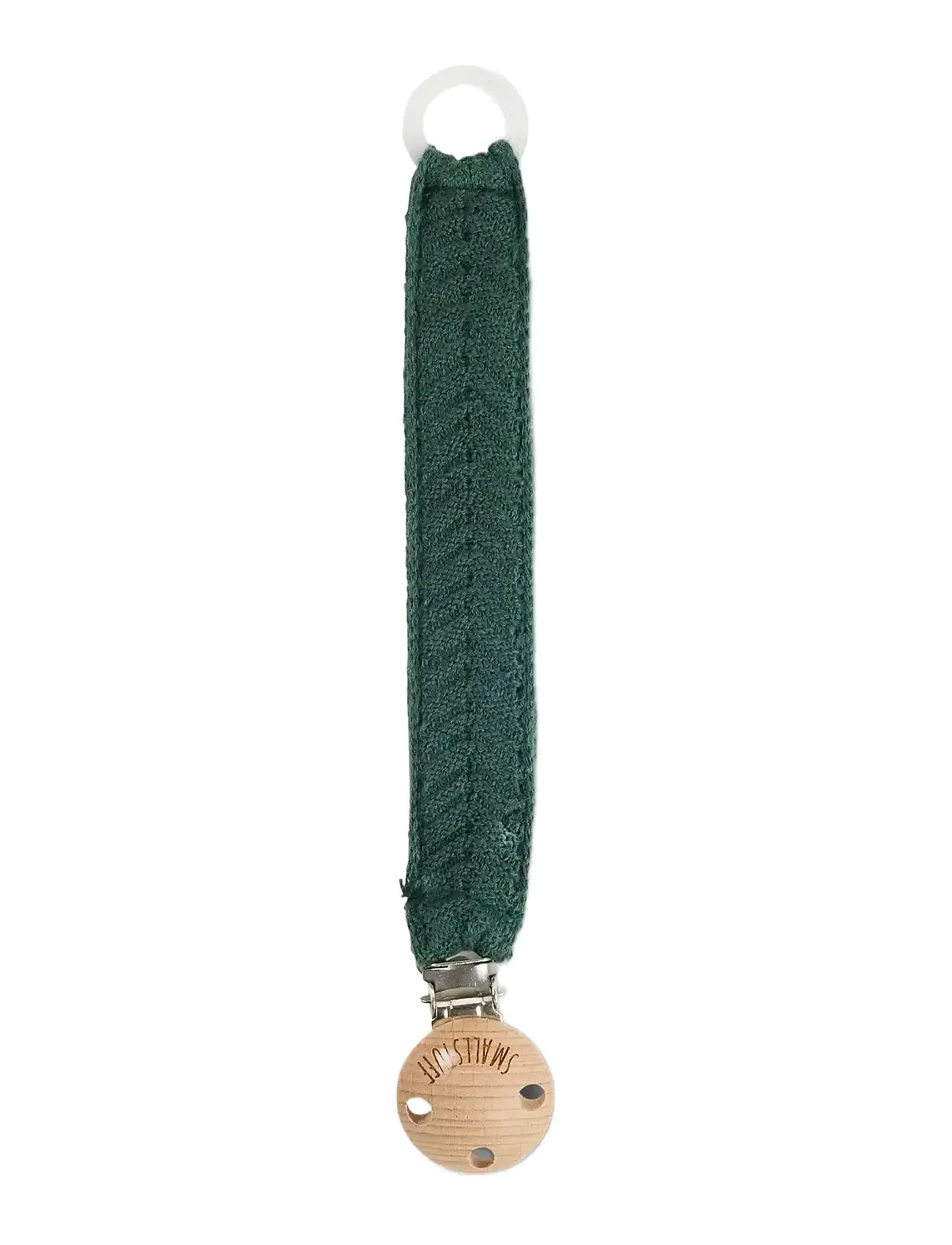 Smallstuff Dummychain, Fishbone, Dark Green, One Size, Green, Sutter Og Tilbehør > Sutteklemmer, Børn