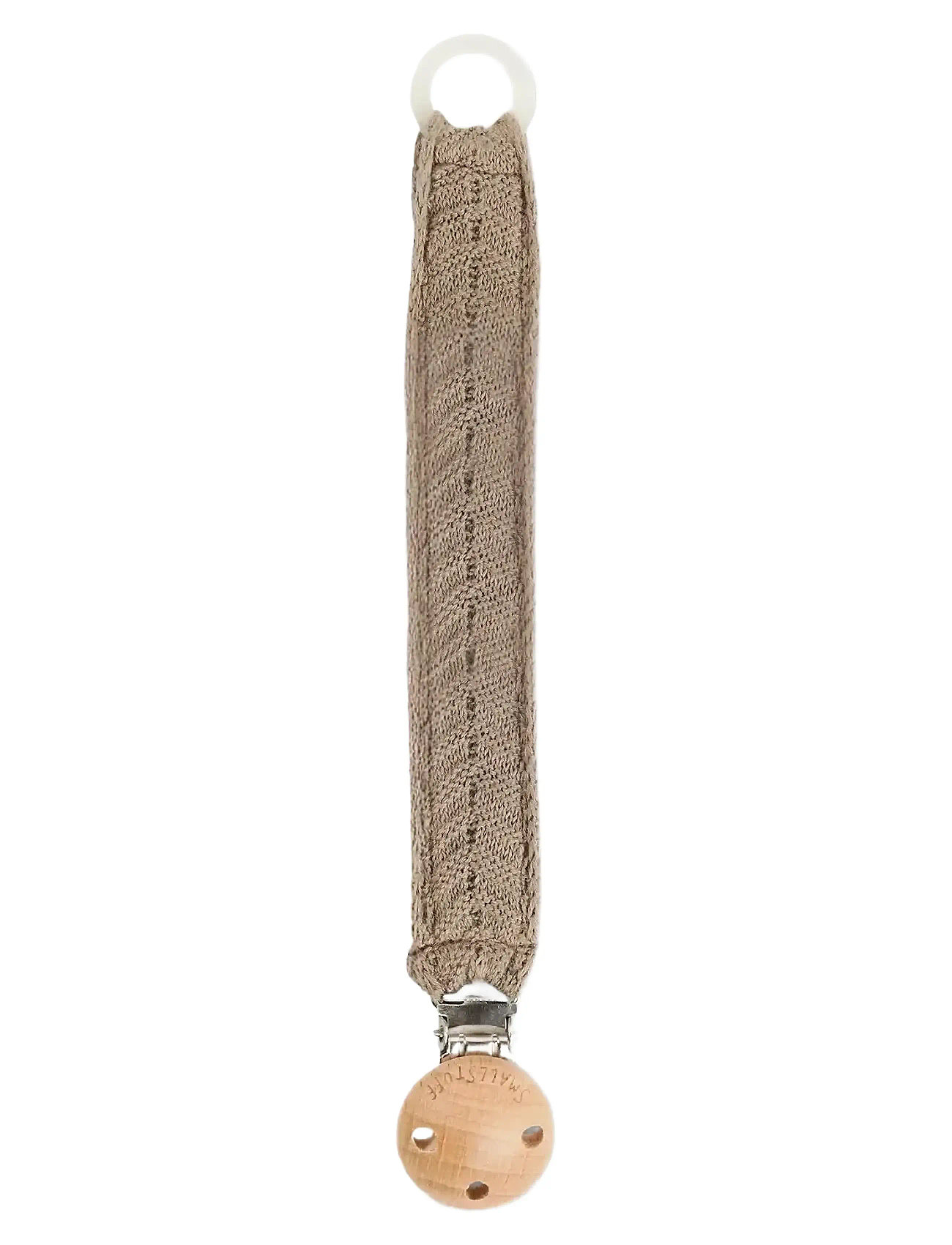 Smallstuff Dummychain, Fishbone, Sandy, One Size, Beige, Sutter Og Tilbehør > Sutteklemmer, Børn