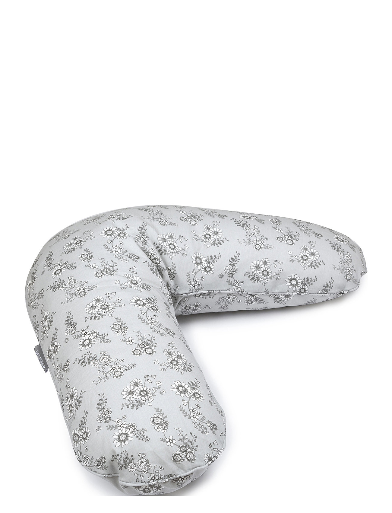 Nursing Pillow, Flower Garden, Grey Baby & Maternity Breastfeeding Products Nursing Pillows Grey Smallstuff