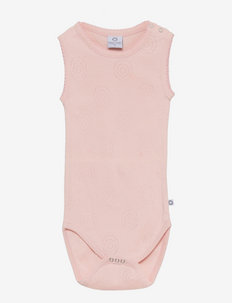 Body, no sleeve - bodies sans manches - soft rose