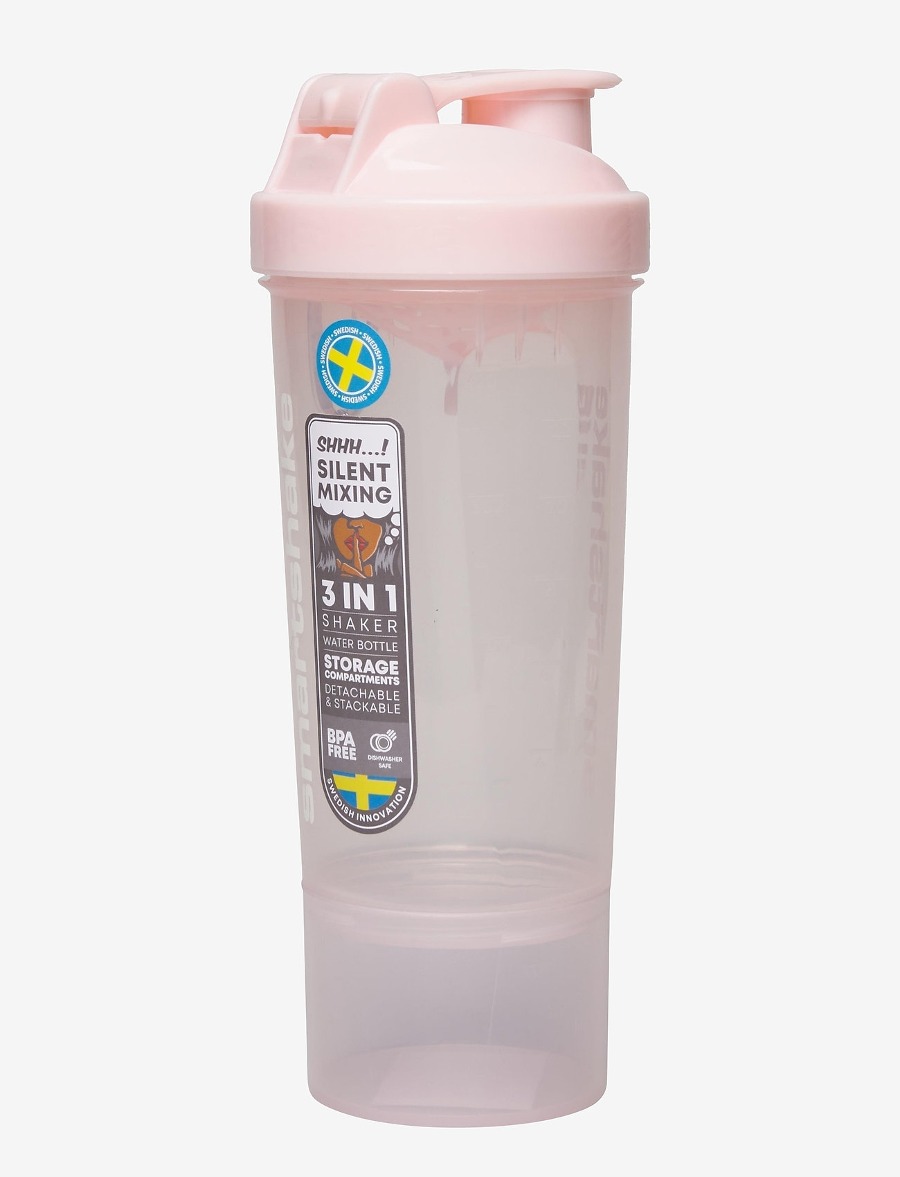 Smartshake - SLIM - Ūdens pudeles un stikla pudeles - cotton pink (light lavendel) - 0