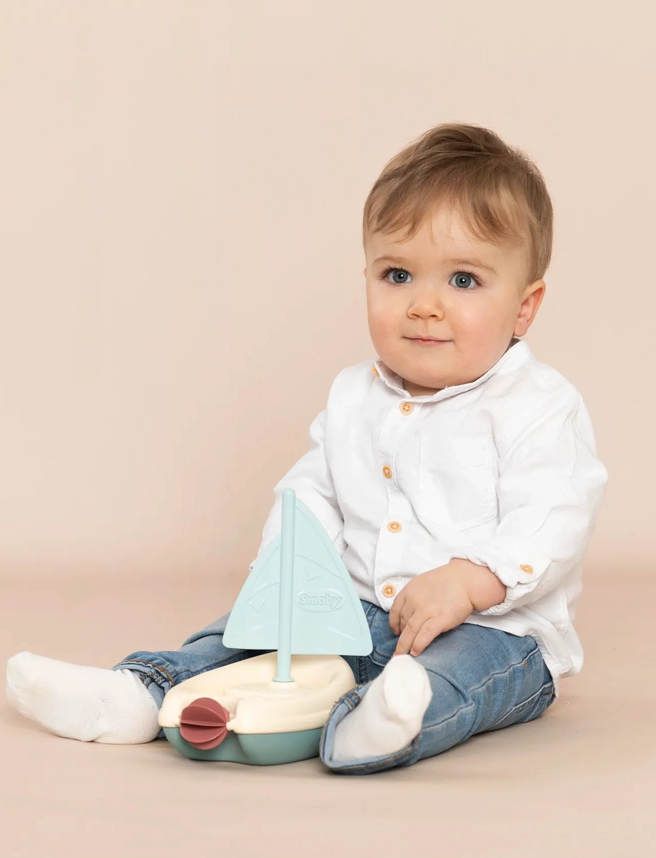 Smoby Little Smoby Segelbåt, One Size, Blue, Legetøjskøretøjer > Både, Børn