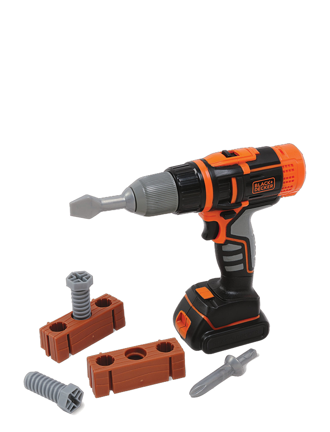 Smoby Black+Decker Mechanical Drill And Accessories Toys Role Play Toy Tools Multi/patterned Smoby