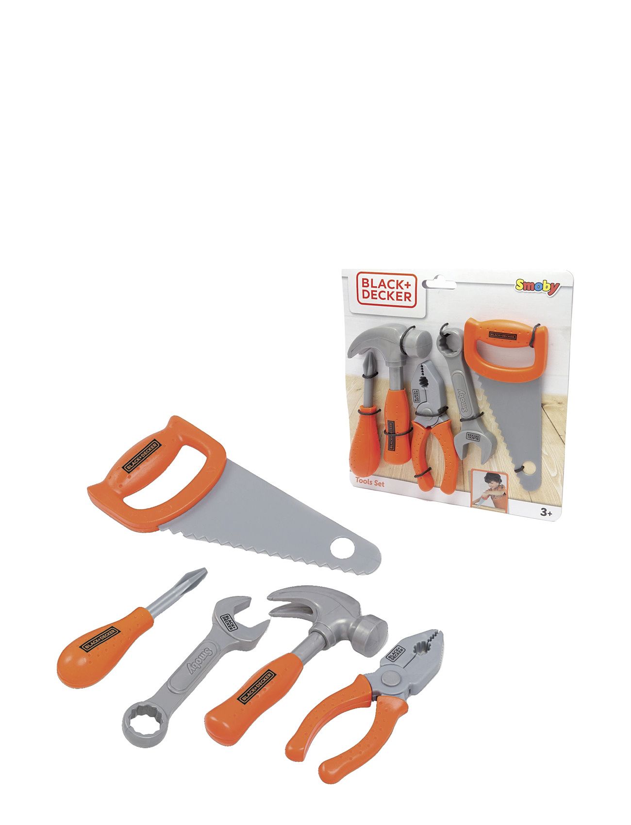 Smoby Smoby Black+Decker Verktygsset, One Size, Orange, Legetøj > Role Play, Børn