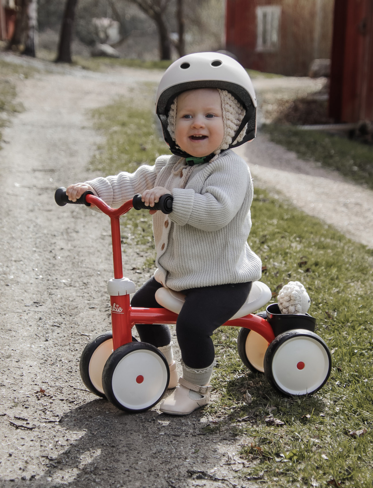 Smoby Rookie Ride On Red, One Size, Multi/patterned, Outdoor Legetøj > Bicycles, Børn