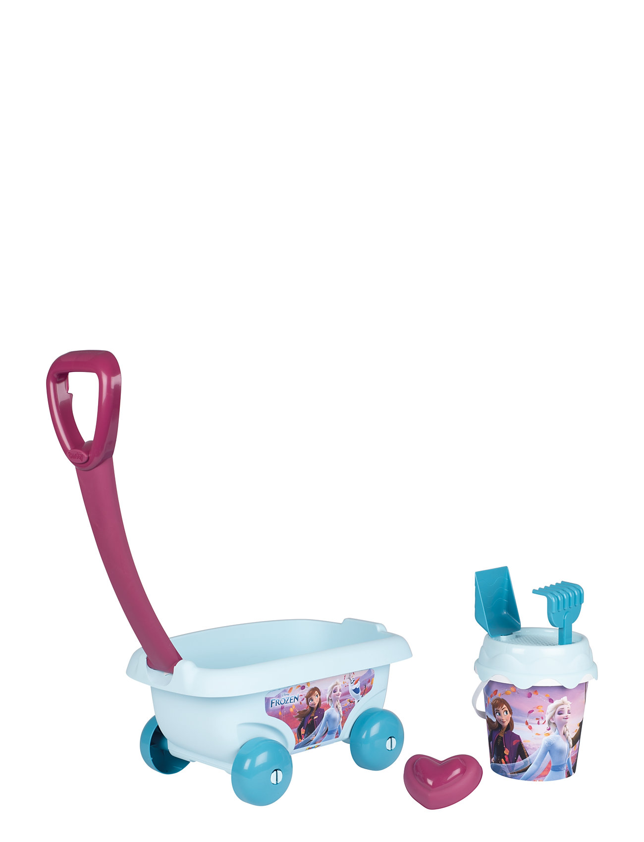 Frozen Garnished Beach Cart Patterned Smoby