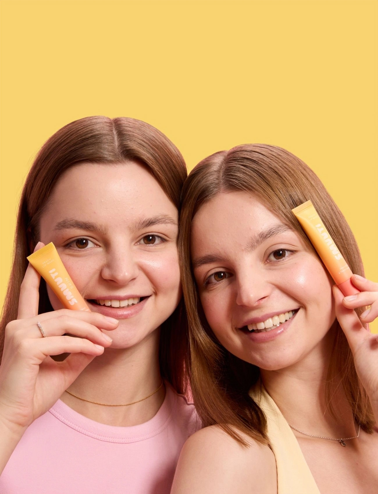 Smuuti Skin Peach Lip Mask, 15 ml, Orange, Ansigt > Læbepleje, Dame