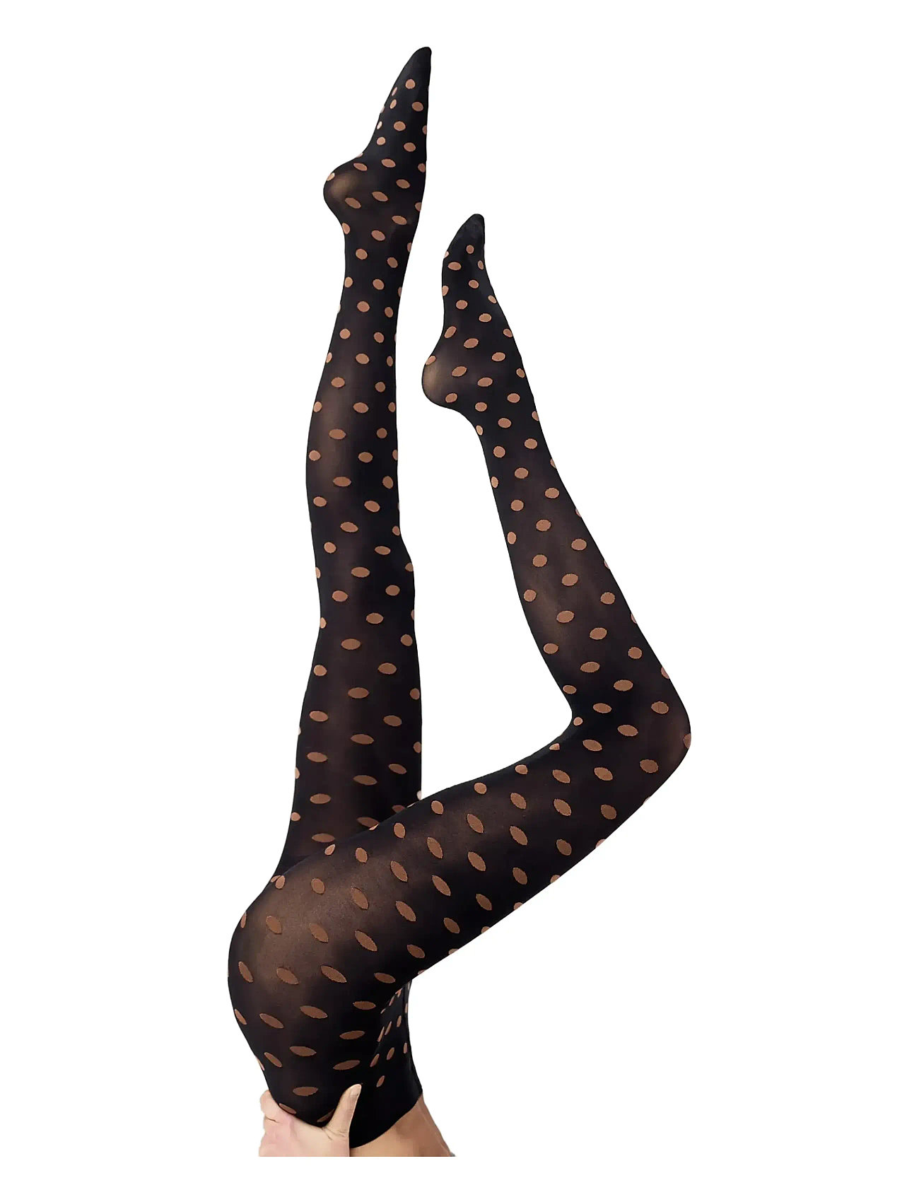 Sneaky Fox Sibyl Tights, One Size, Black, Undertøj > Pantyhose, Dame