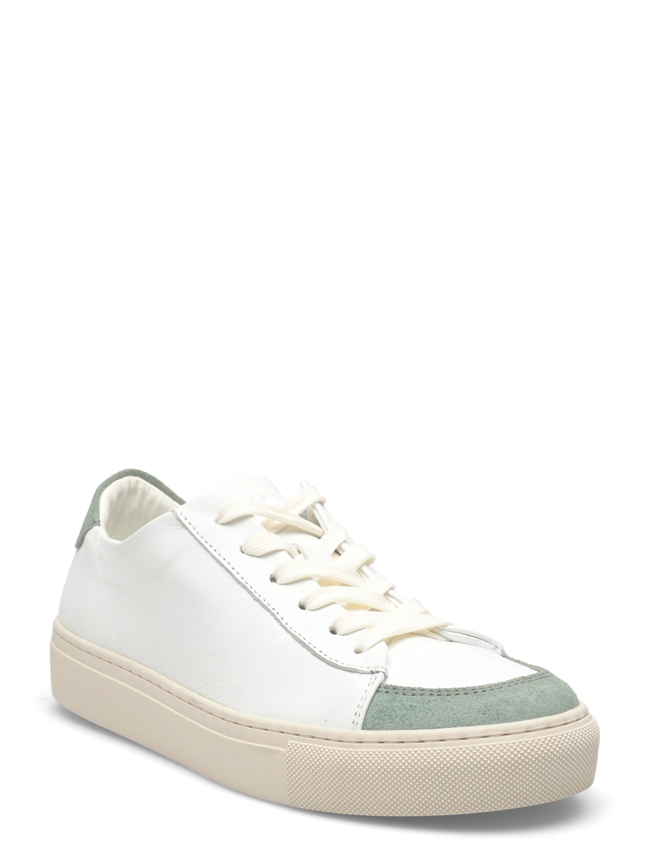 Sneaky Steve Nagore U White/Mint, 46, White, Sneakers > Sneakers Med Lav Top, Herre
