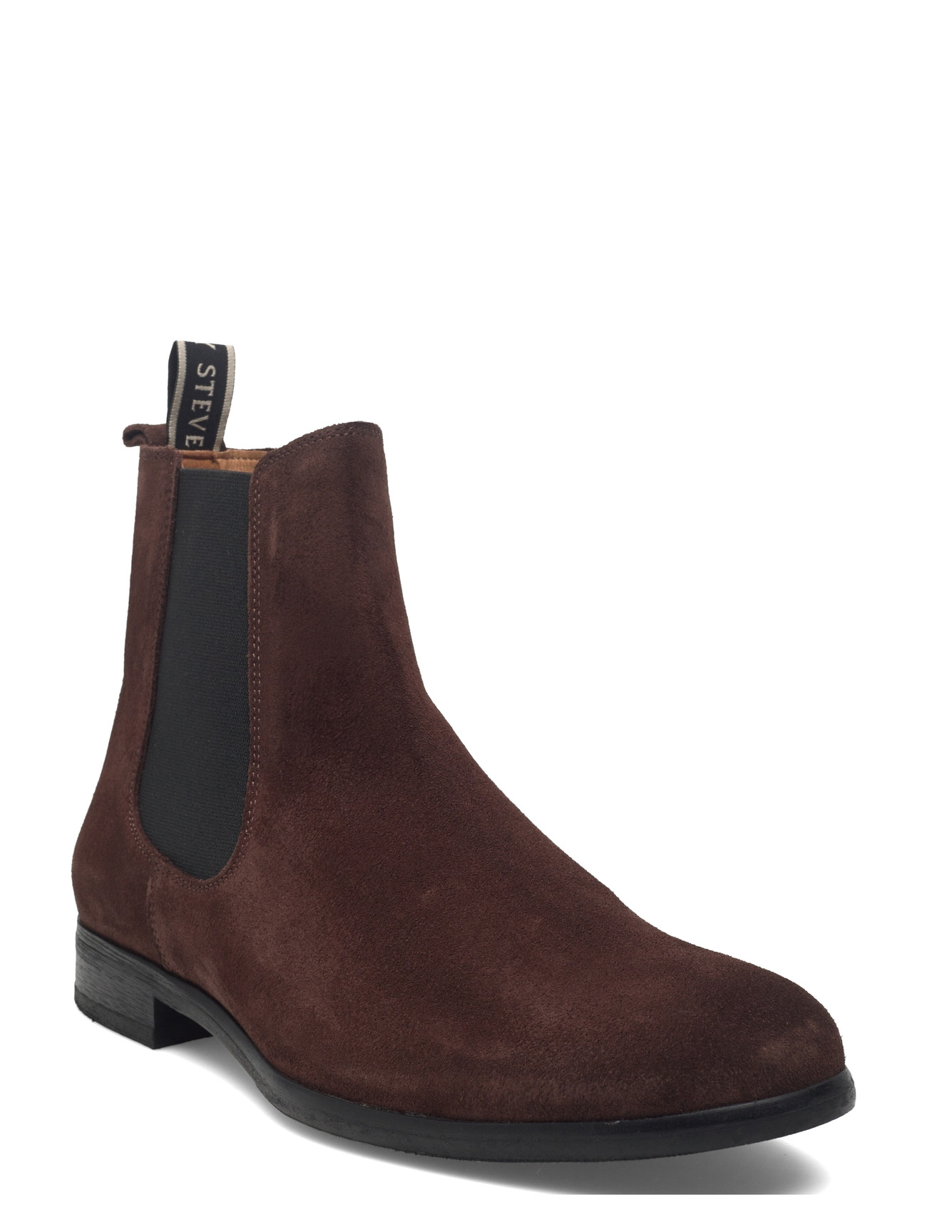Sneaky Steve Covent Chelsea Suede Chocolate, 43, Brown, Støvler > Chelsea-Støvler, Herre