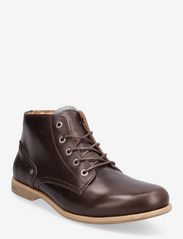 Crasher Leather Shoe - BROWN TEXAS