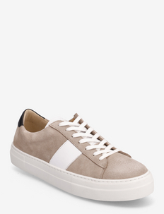 Mike Suede Shoe - low tops - beige/white/black