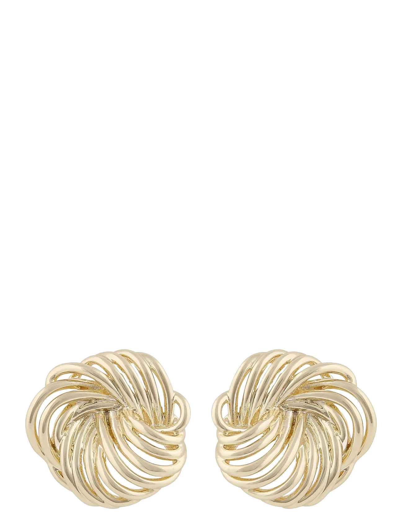SNÖ OF SWEDEN Dakota Big Rund Ear Plain G - Onesize Gold - One Size - Damen