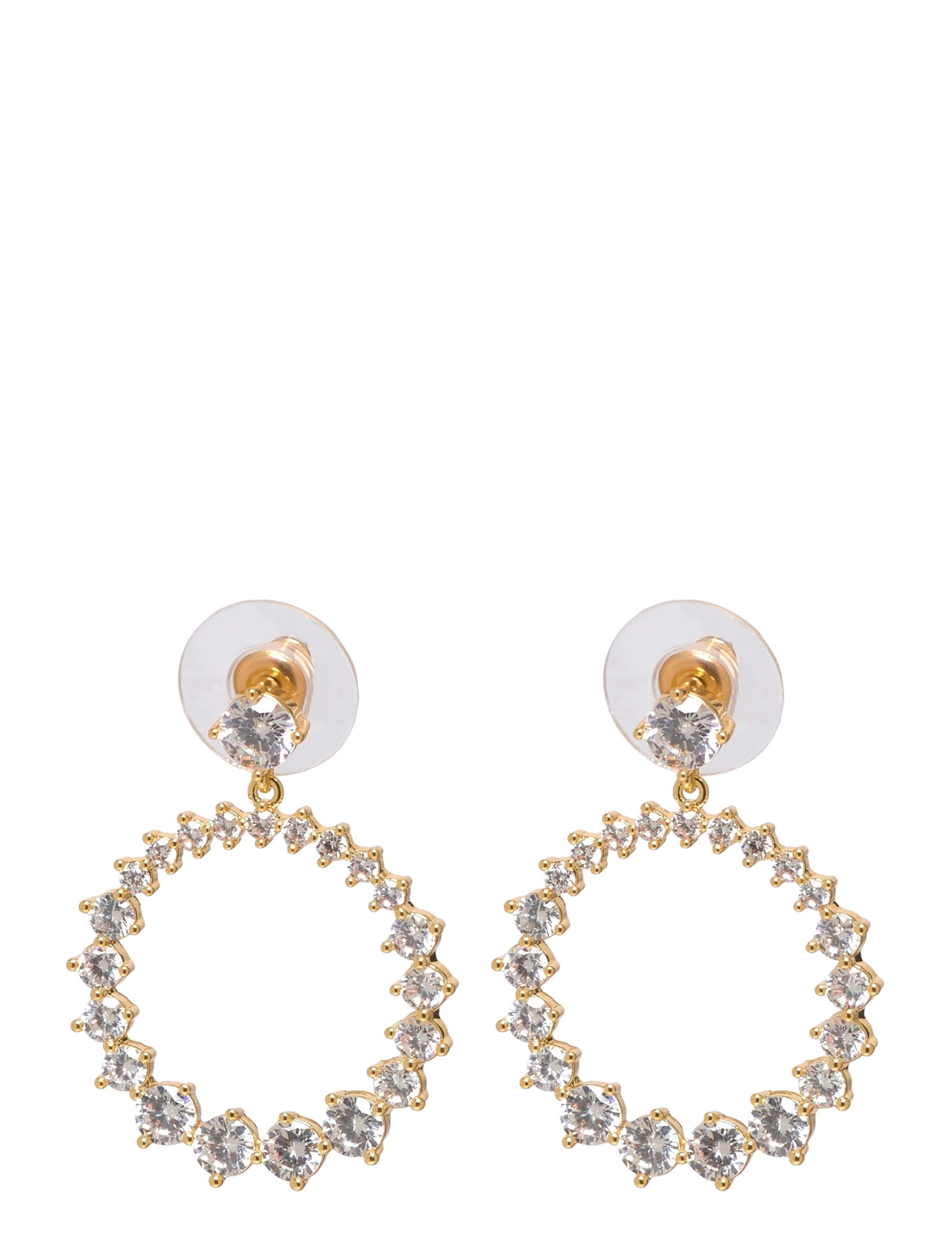 SNÖ OF SWEDEN Trinnie Rund Anhänger Ear G/Clear - Onesize Gold - One Size - Damen