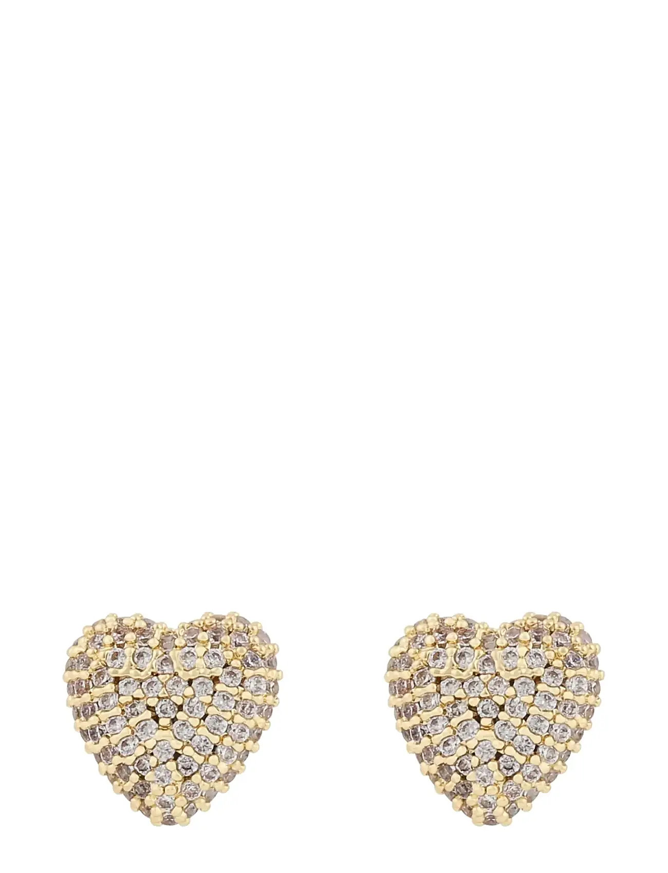 SNÖ OF SWEDEN Stina Heart Ear G/Clear - Onesize Gold - One Size - Damen