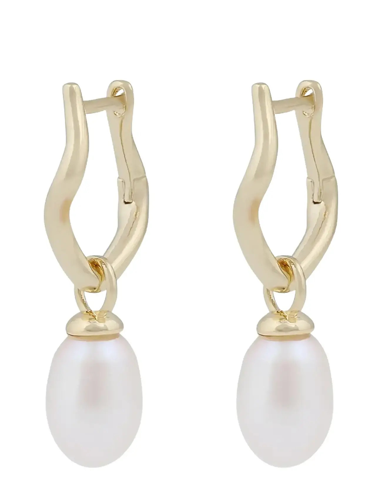 SNÖ OF SWEDEN Hilma Klein Ring Anhänger Ear G/Weiß - Onesize Gold - One Size - Damen