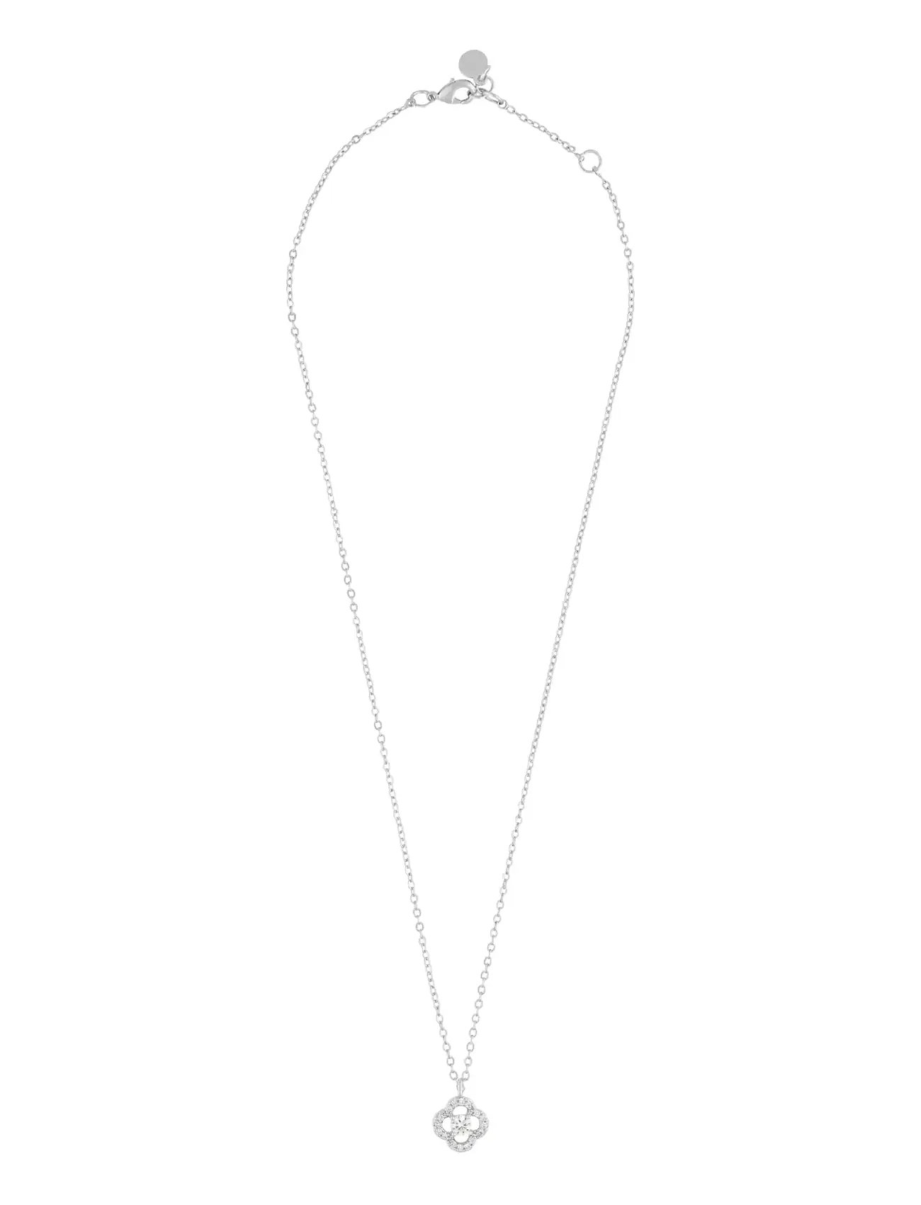 SNÖ OF SWEDEN Sally Anhänger Neck 42 S/Clear - 42 Cm Silber - 42 CM - Damen