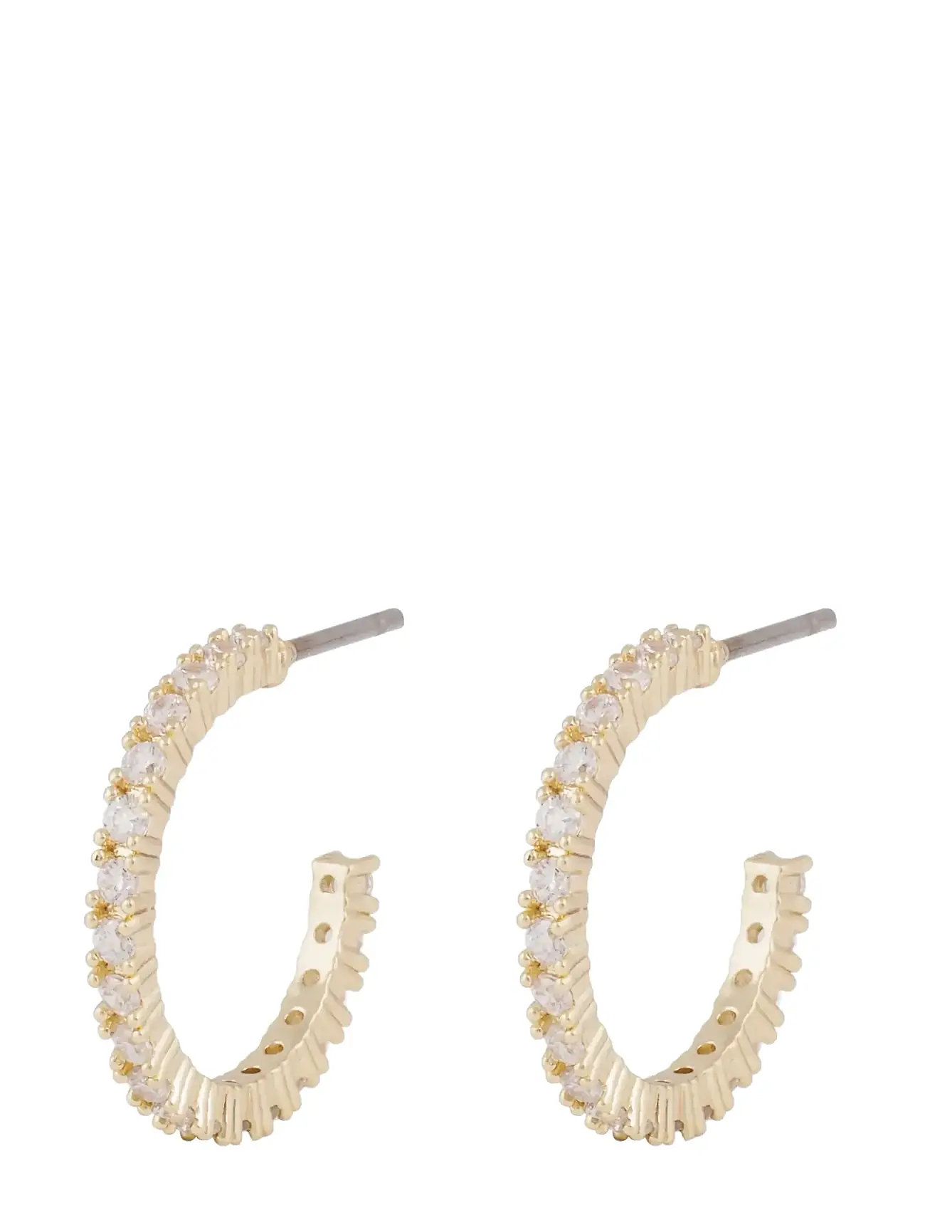SNÖ OF SWEDEN Envy Thin Oval Ear G/Clear - Onesize Gold - One Size - Damen