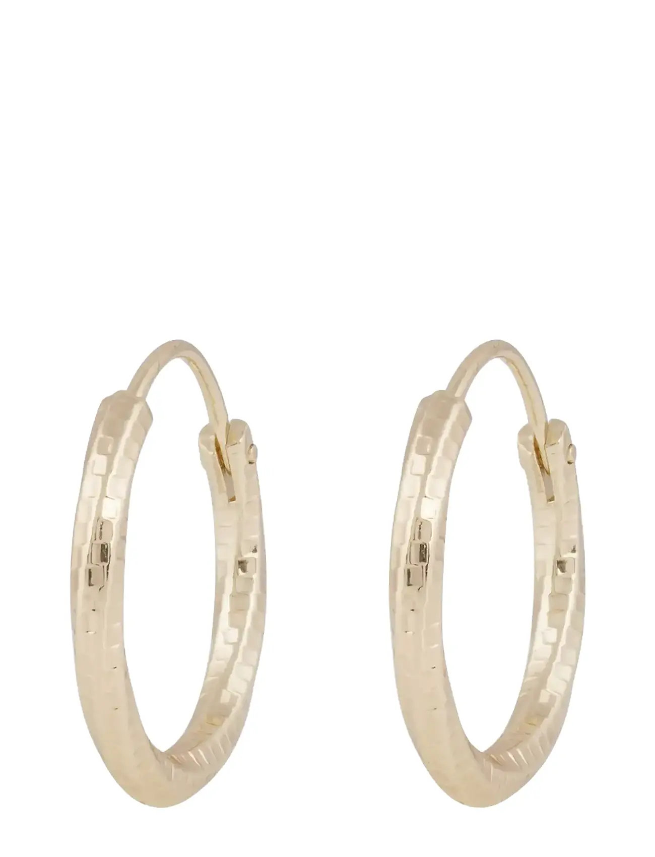 SNÖ OF SWEDEN Honey Sparkling Ring Ear 18Mm Plain G - Onesize Gold - One Size - Damen