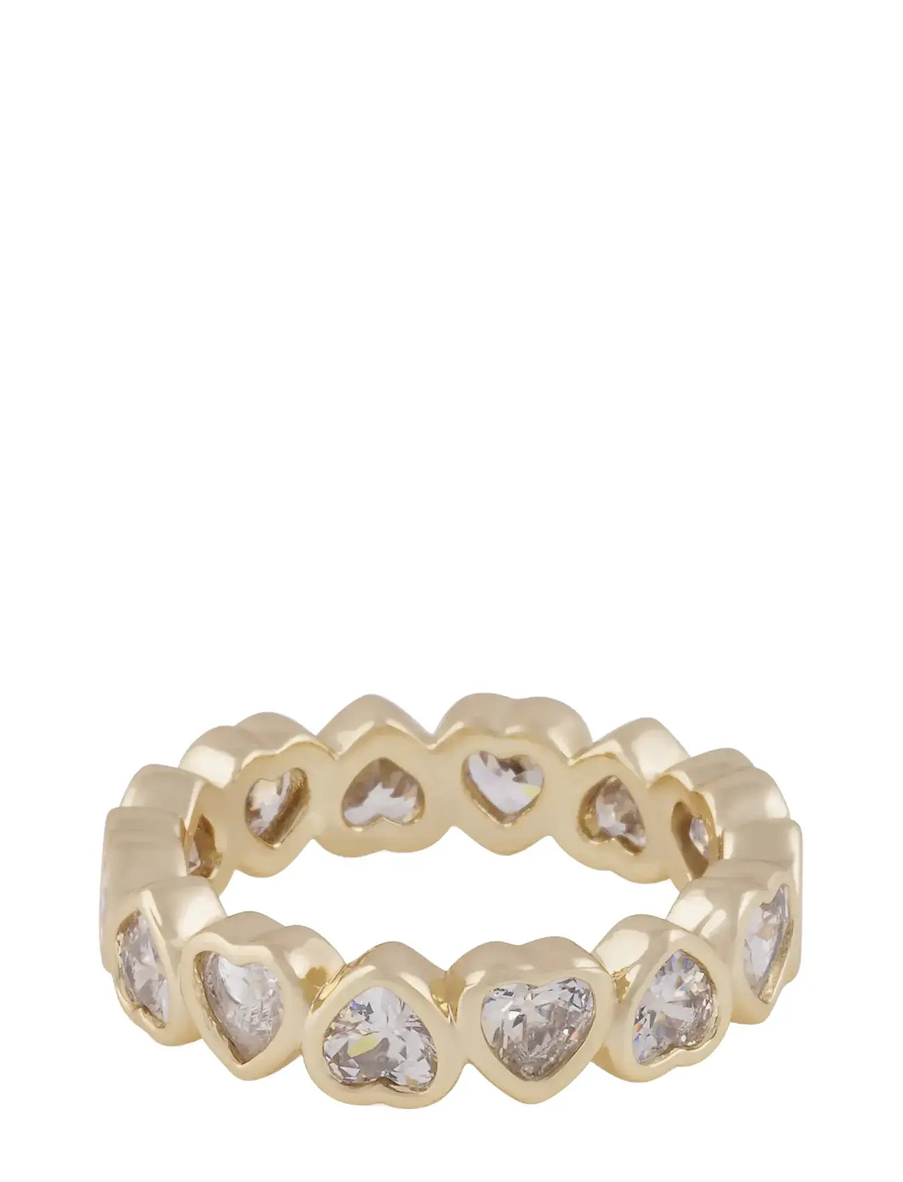 SNÖ OF SWEDEN Lovely Crystal Ring Gold - S - Damen