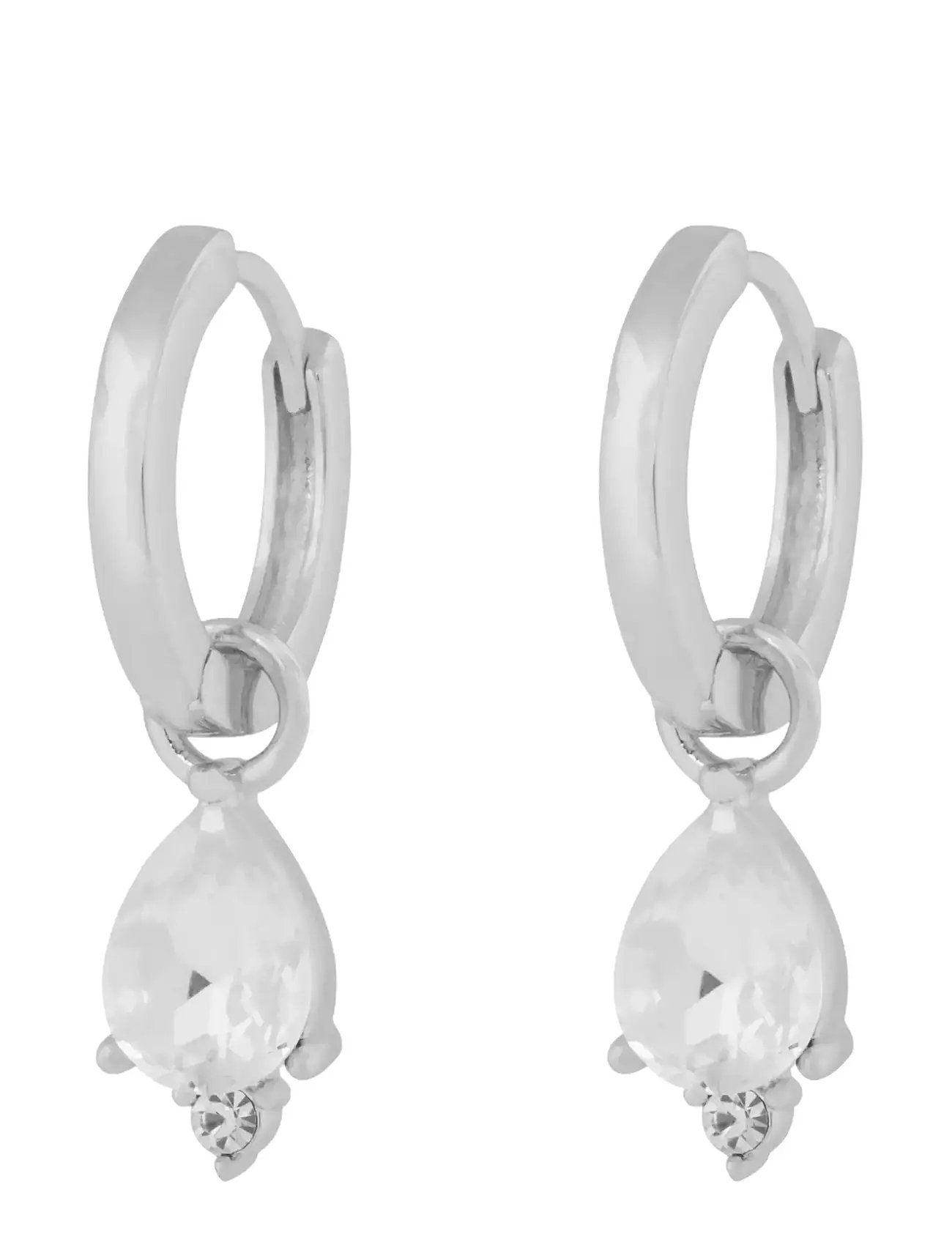 SNÖ OF SWEDEN Eira Navette Ring Ear S/Clear - Onesize Silber - One Size - Damen