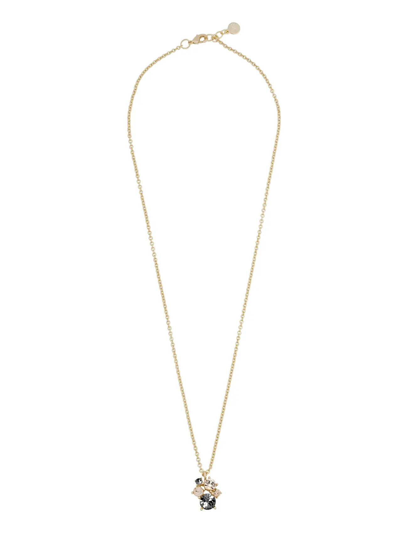 SNÖ OF SWEDEN Noctelle Anhänger Neck 45 G/Mix Schwarz - 45 Cm Gold - 45 CM - Damen