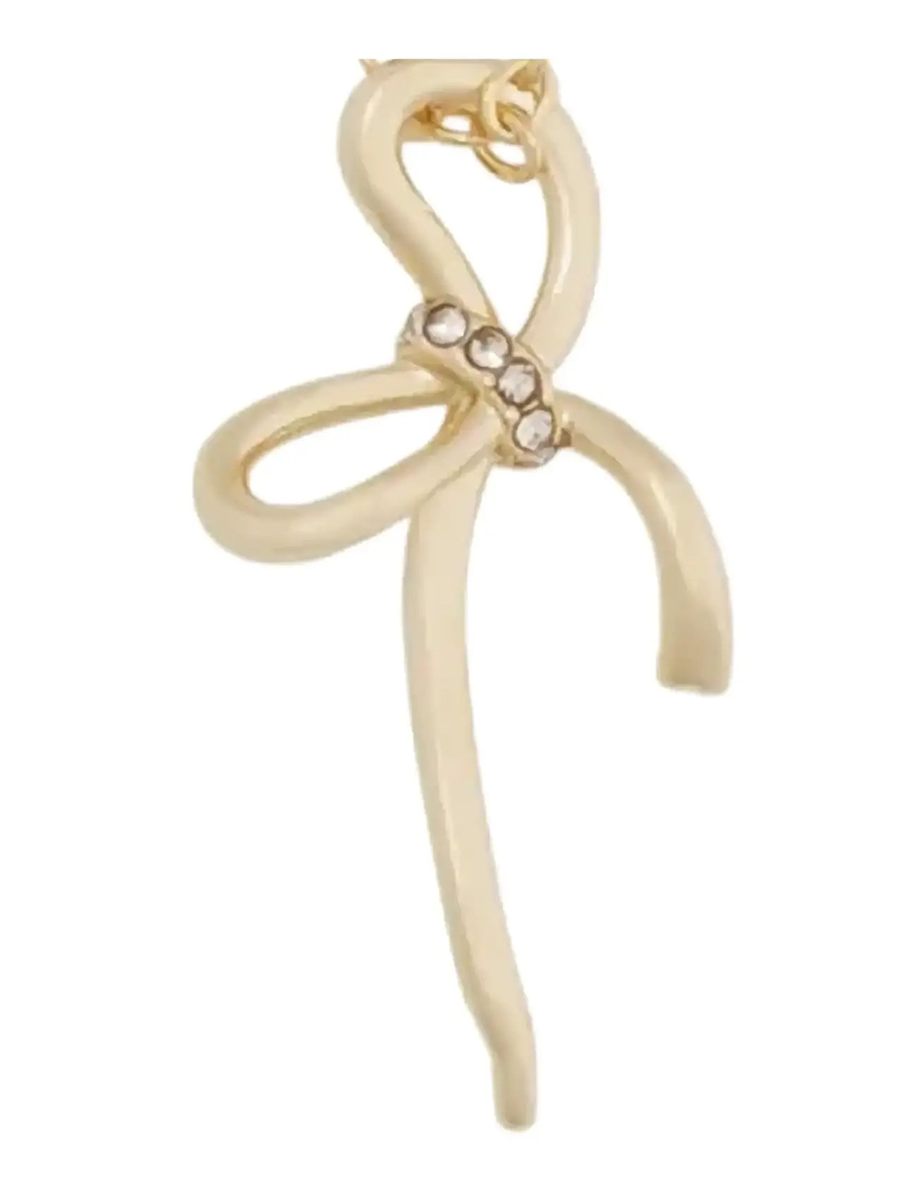 SNÖ OF SWEDEN Ribbon Klein Anhänger Neck 42 G/Clear - 42 Cm Gold - 42 CM - Damen
