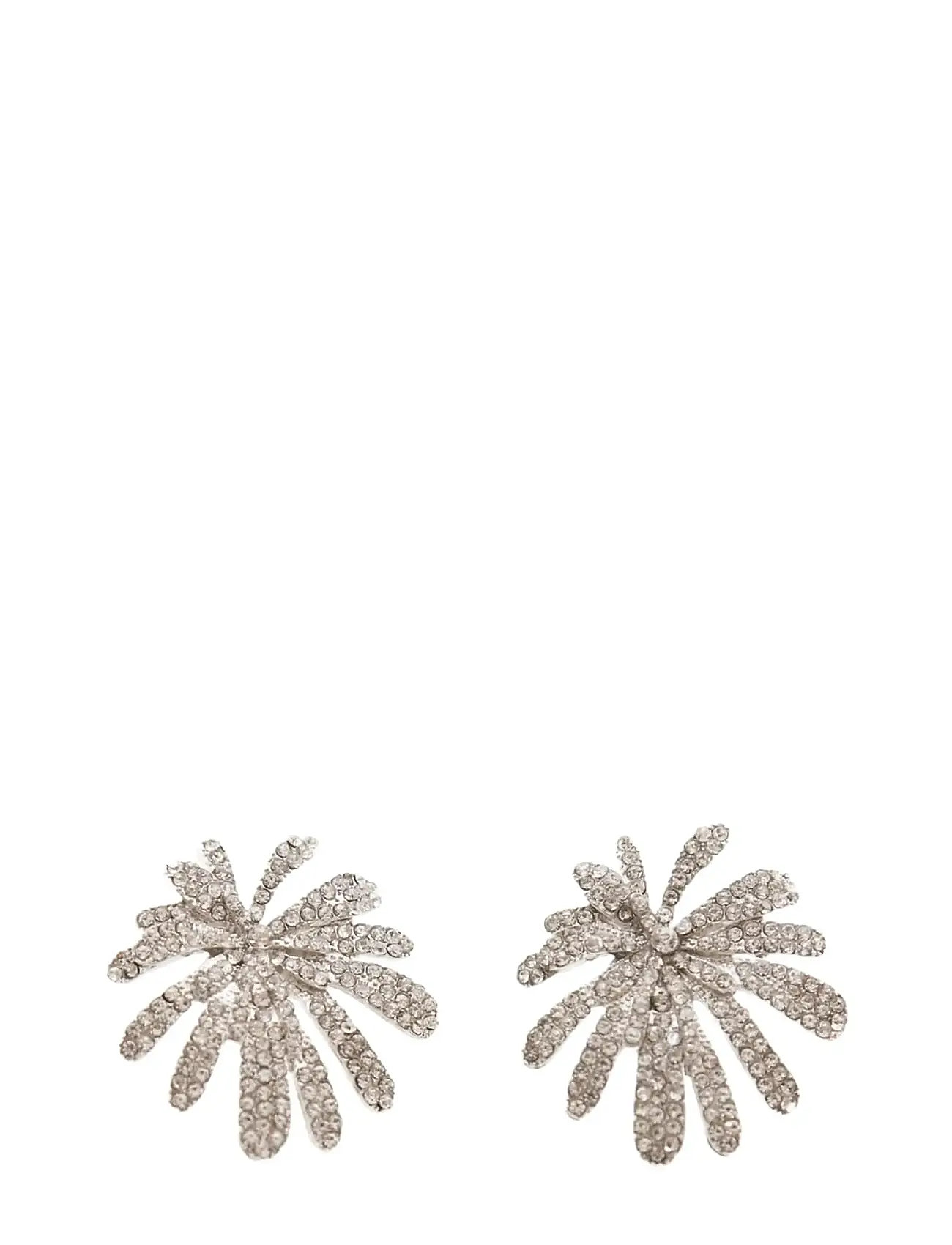 SNÖ OF SWEDEN Holly Sparkling Big Ear S/Clear - Onesize Silber - One Size - Damen