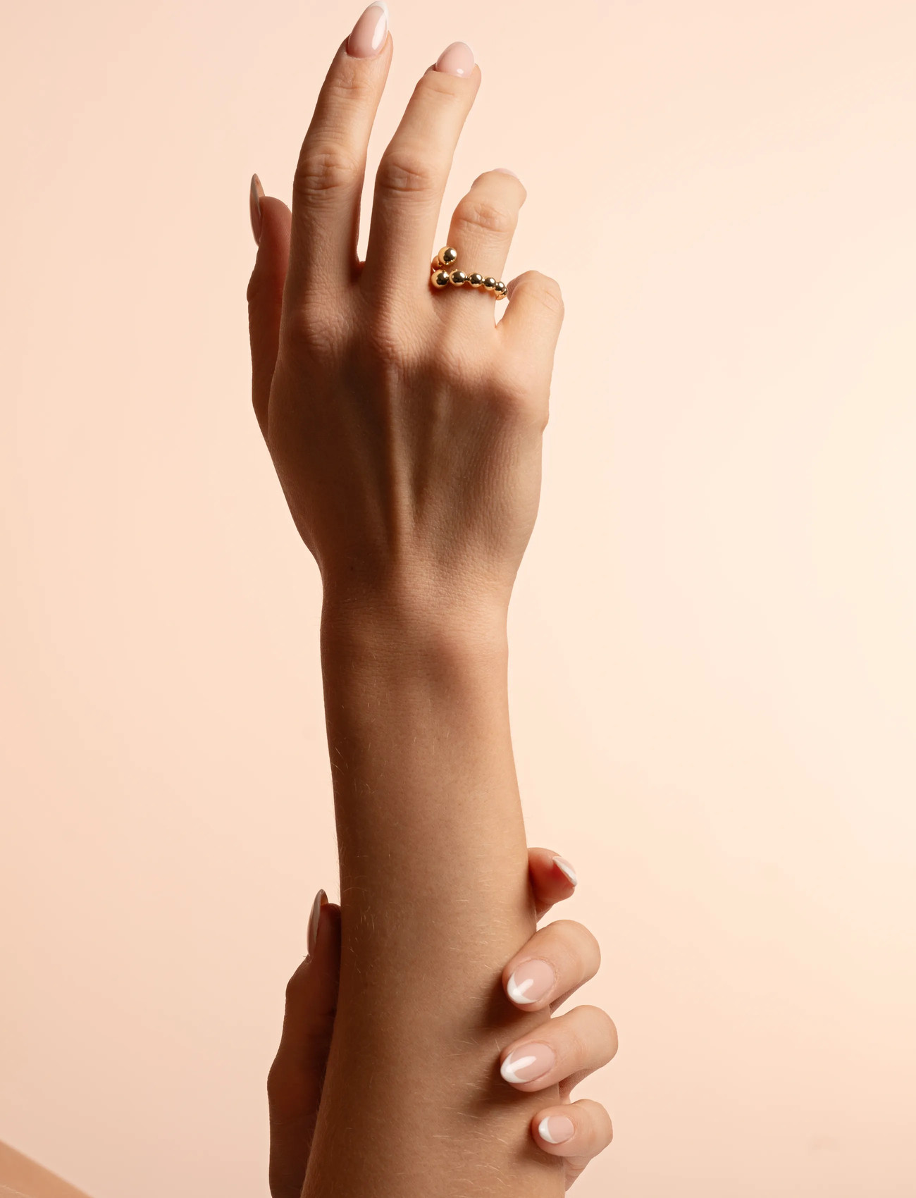 SNÖ of Sweden Bennet Ring Plain G-One Size, One Size, Gold, Smykker > Ringe, Dame