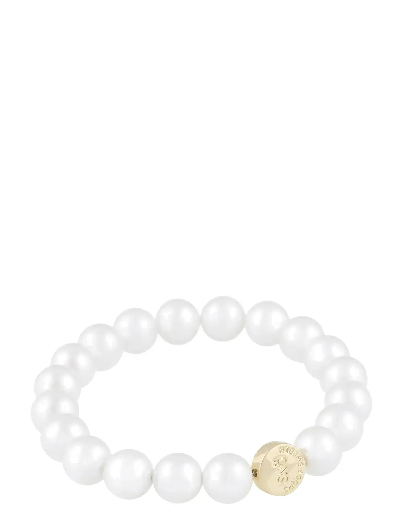 SNÖ OF SWEDEN Laney Elastic Pearl Brace G/Weiß - S/M Weiß - SM - Damen