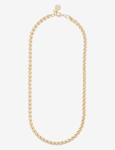 Deco neck 45 plain g - kedjehalsband - gold