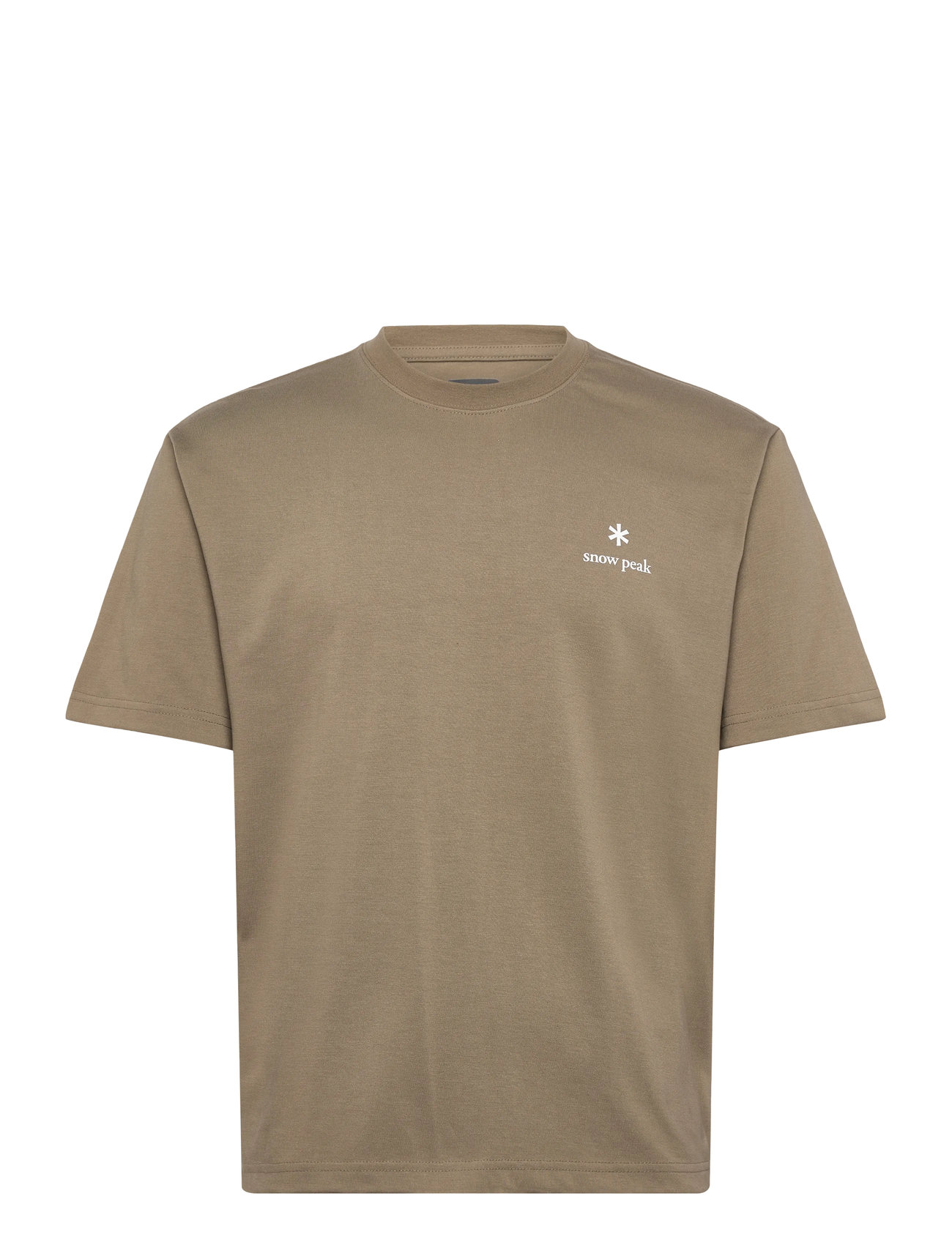 SNOW PEAK Nsd Logo T-Shirt Khaki - S - Herren