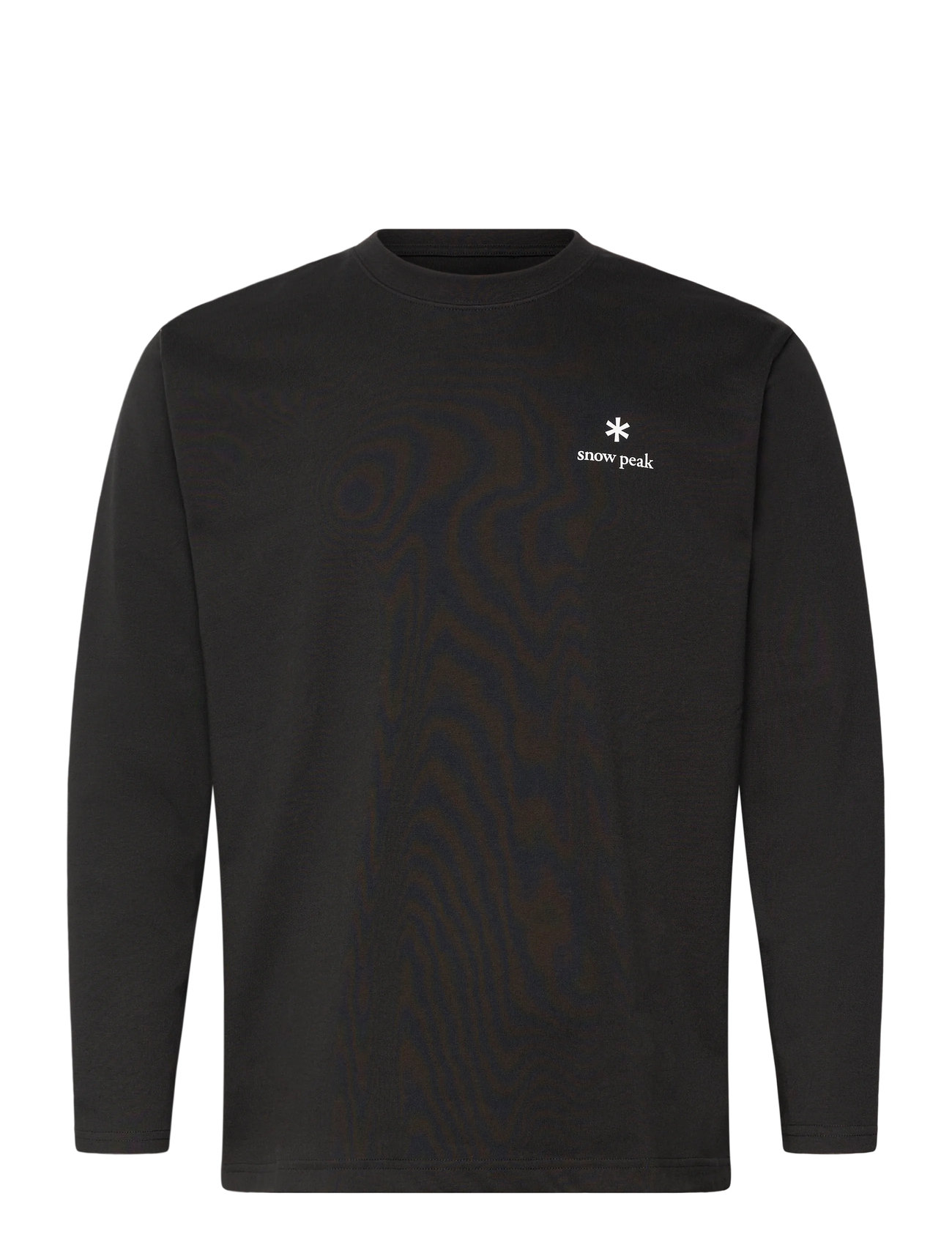 SNOW PEAK Nsd Logo L/S T-Shirt, M, Black, Sports Overdele & T-shirts > Sport T-shirts, Dame