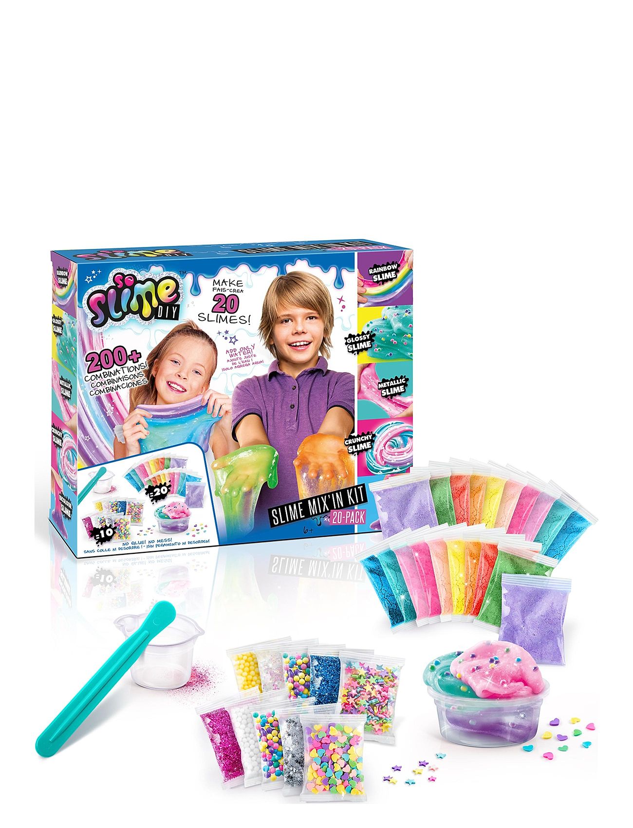 So Slime Diy Slime 20 Pack Toys Creativity Drawing & Crafts Craft Slime Multi/patterned So Slime